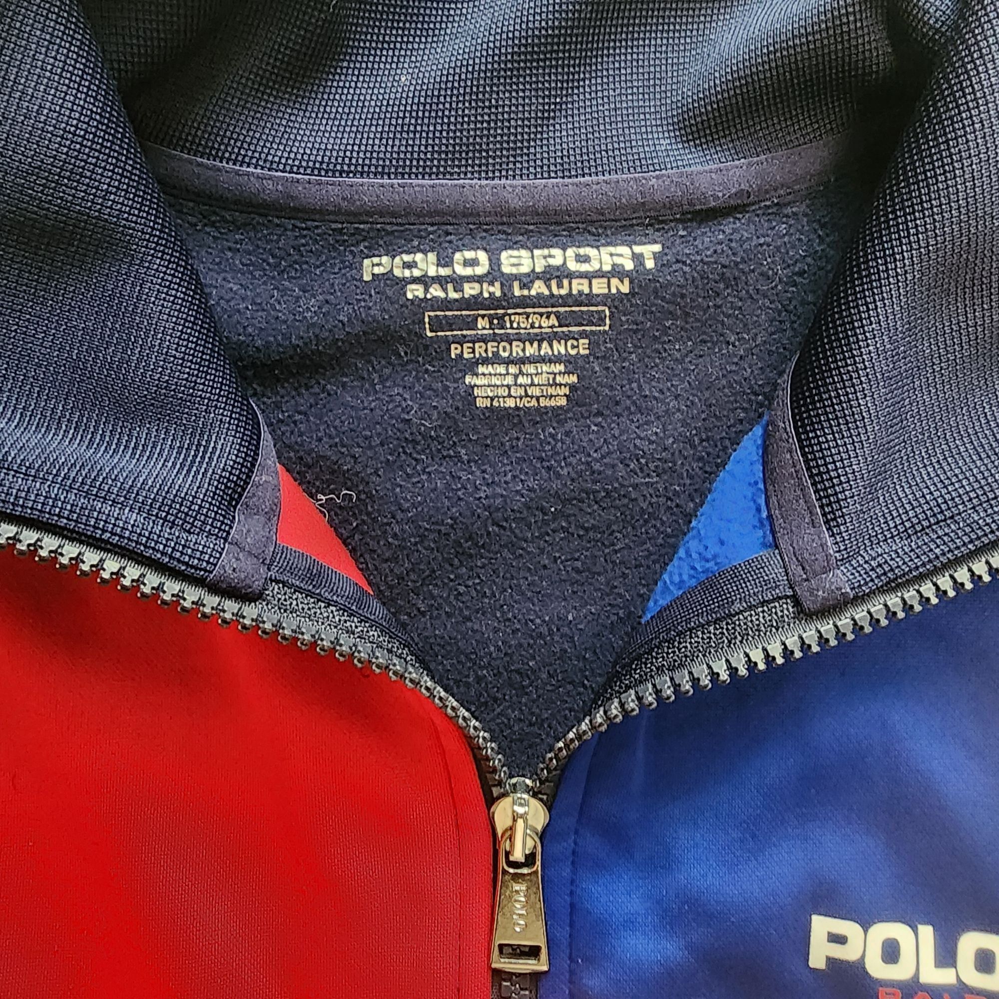 Polo Ralph Lauren Polo Sport Ralph Lauren Color block Track Jacket Size US M / EU 48-50 / 2 - 4 Thumbnail