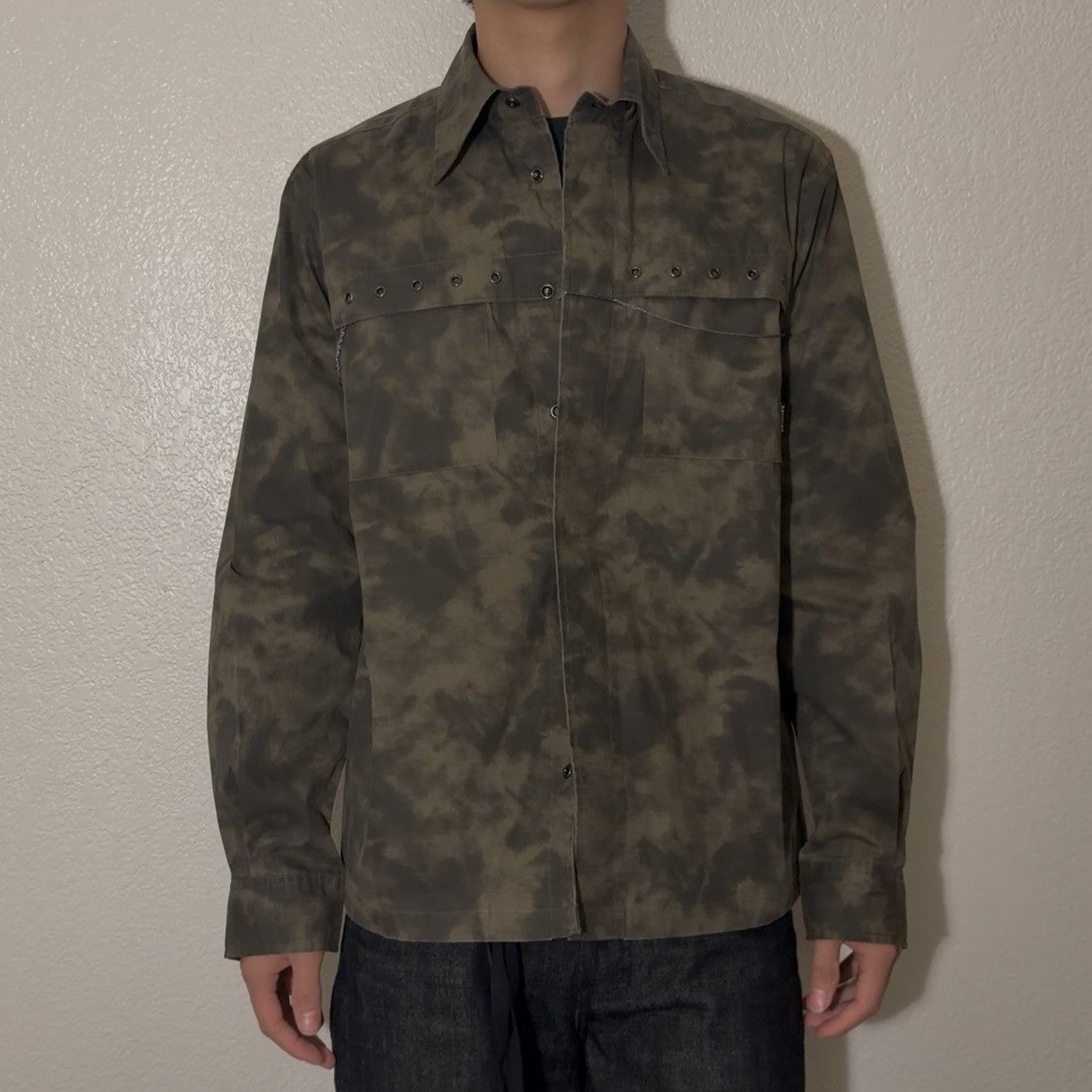 BERNINGS SHO BERNINGS SHO Hidden Snap Button Shirt Size US L / EU 52-54 / 3 - 6 Thumbnail