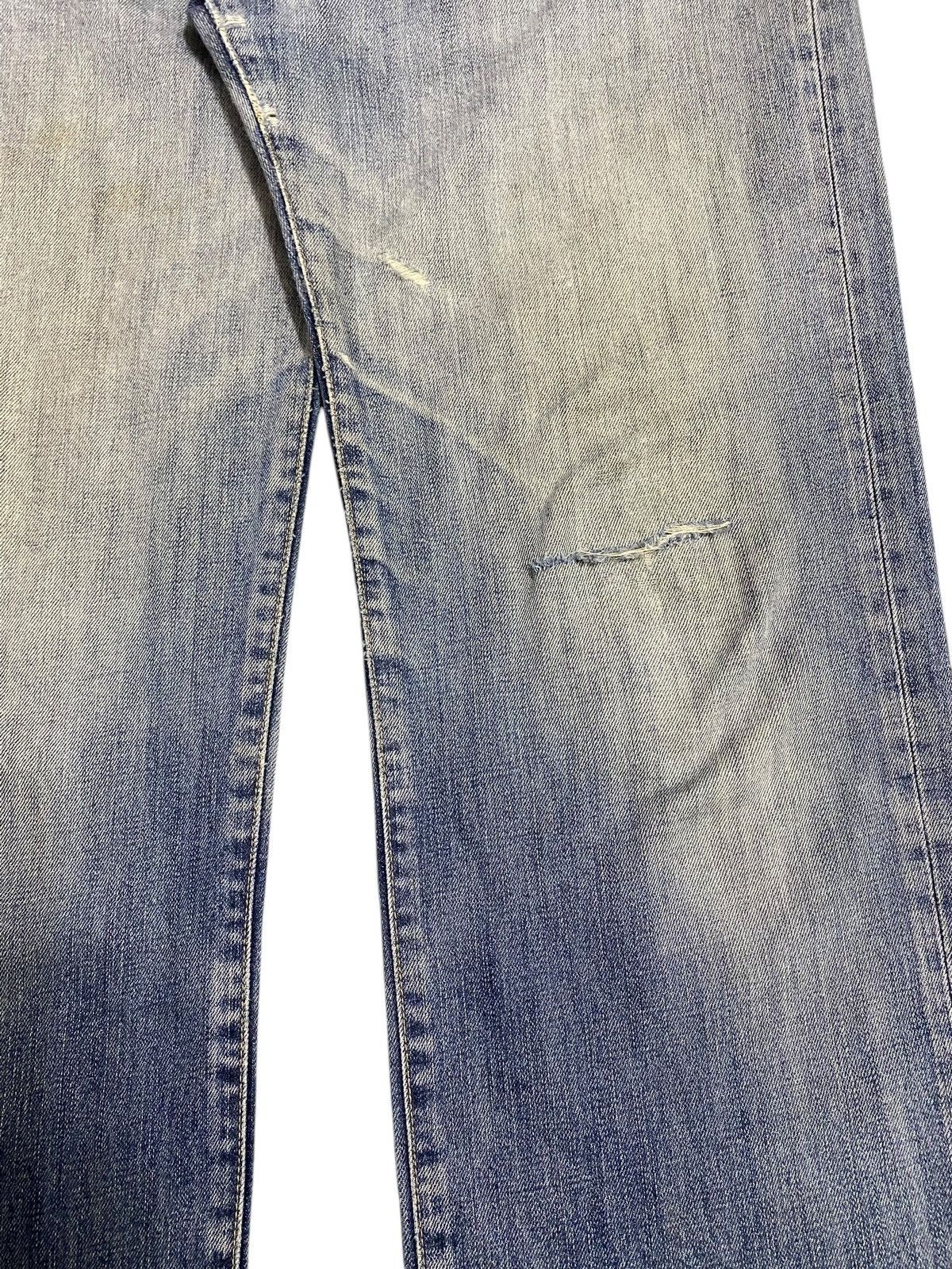 Japanese Brand Vtg Japanese Brand Uniqlo Faded Wash Distressed Loose Jeans Size US 36 / EU 52 - 10 Thumbnail