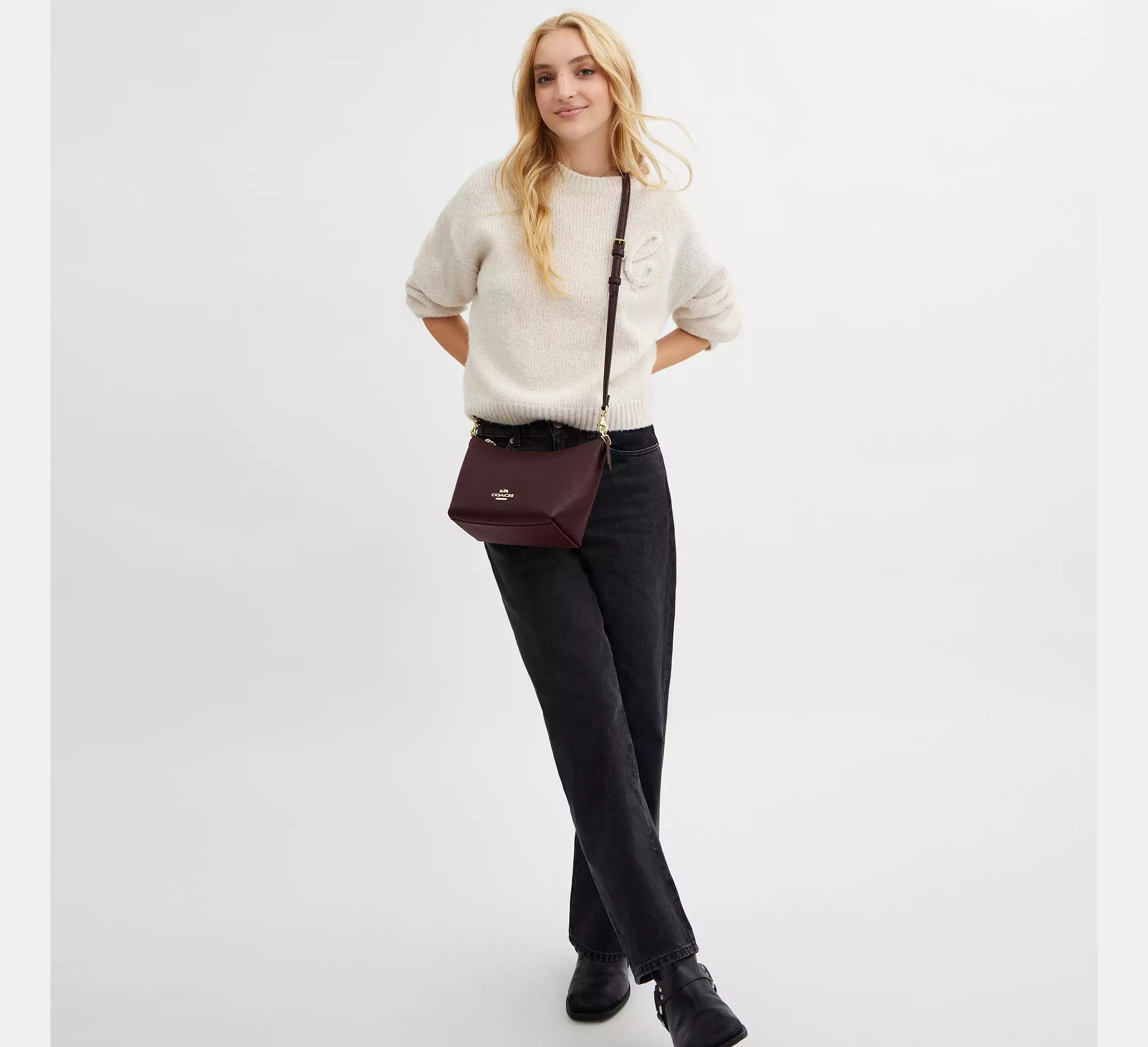 Coach Zip Top Shoulder Bag CW390 Size ONE SIZE - 3 Thumbnail