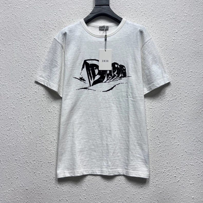Dior DIOR Flocked monogrammed short sleeve 2501-Nextarrow Size US L / EU 52-54 / 3 - 1 Thumbnail