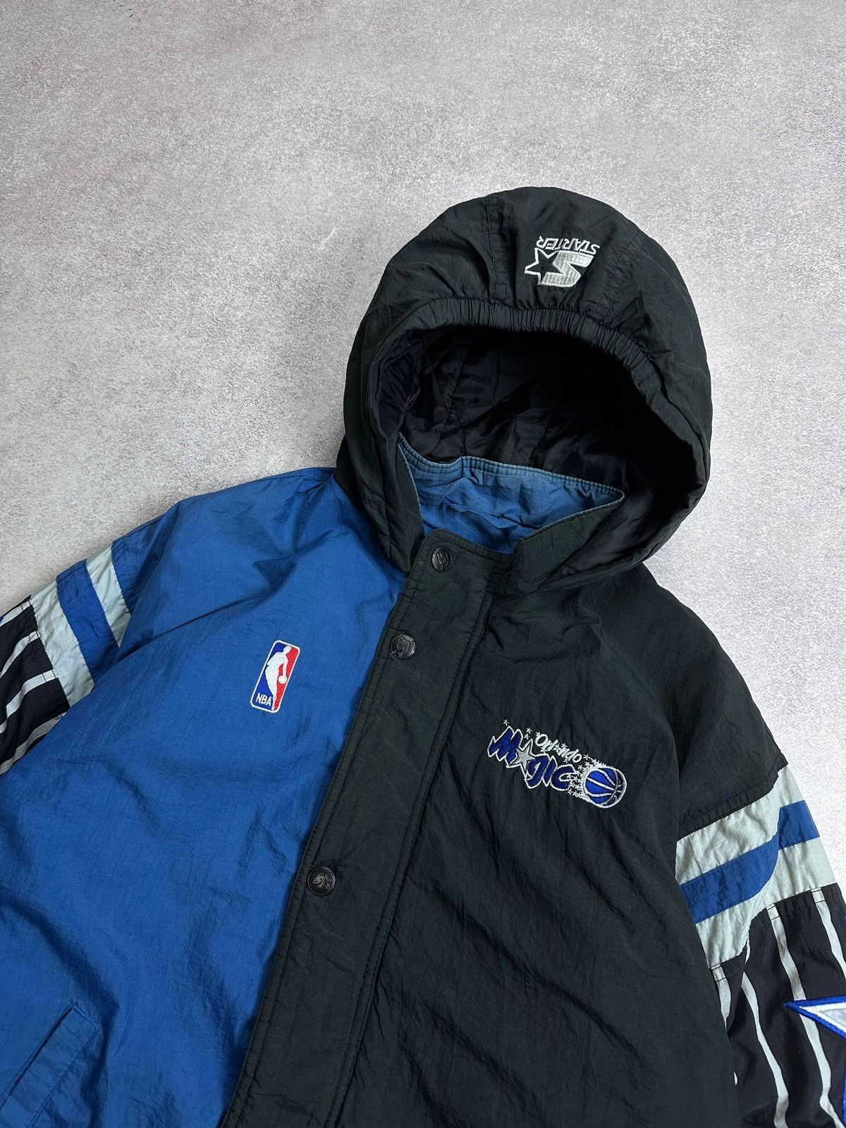 Starter Vintage Starter NBA Magic Hooded Jacket Rare M Size US M / EU 48-50 / 2 - 4 Thumbnail