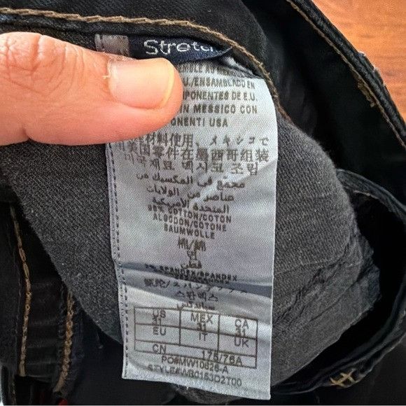 Guess GUESS JEANS DAREDEVIL SKINNY LEG STRETCH SZ 31 Size 31" - 7 Thumbnail