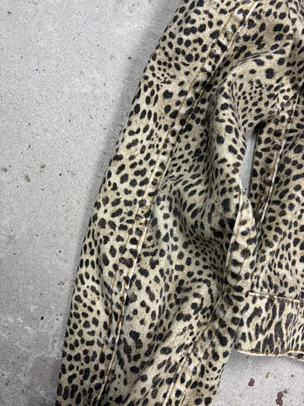 Roberto Cavalli Vintage 1990s Roberto Cavalli Leopard Animal Print Jacket Size S / US 4 / IT 40 - 15 Thumbnail