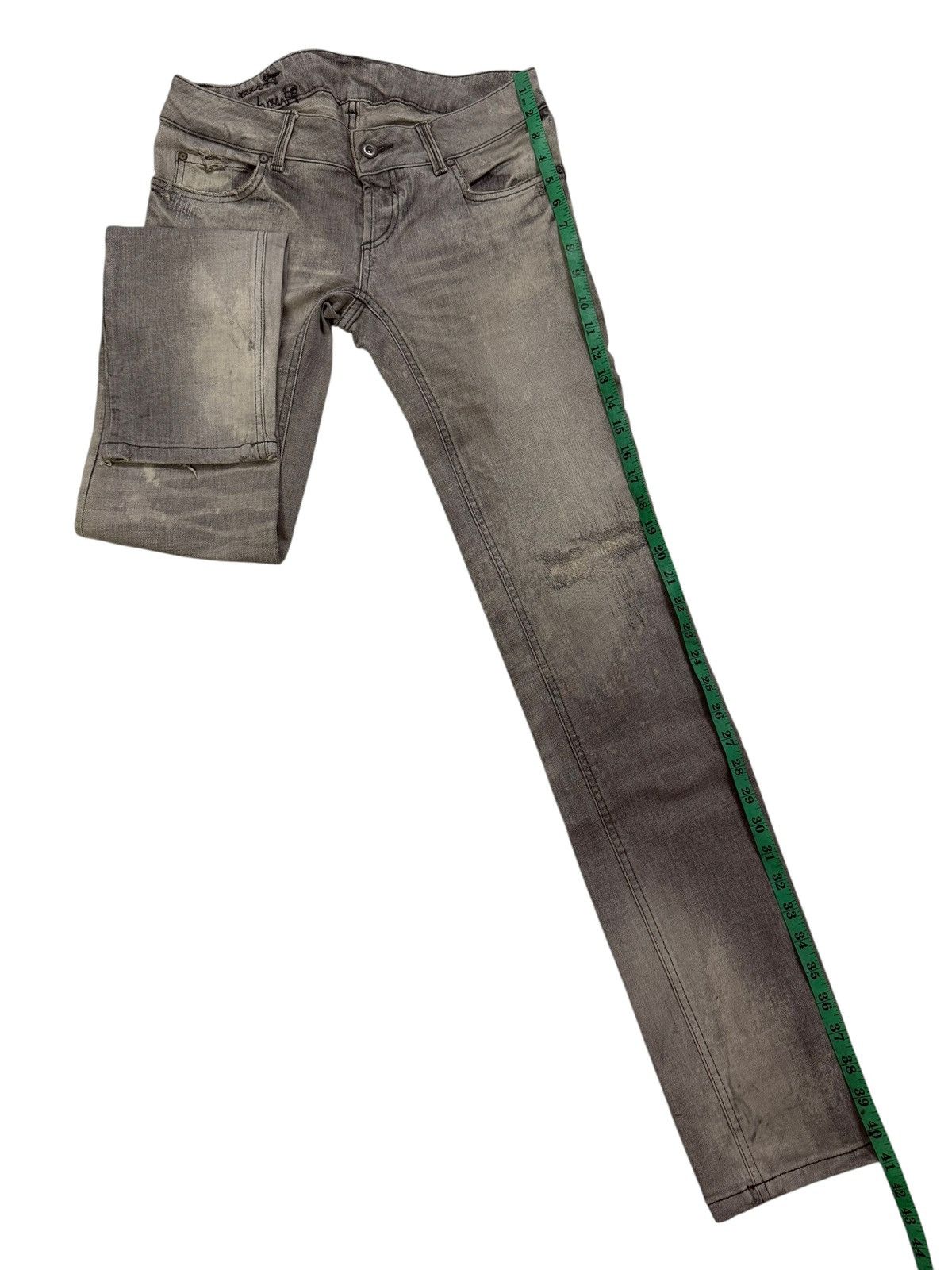 Japanese Brand Japan Made Three Hundred Thirty Days Distressed Denim Jeans Size US 29 - 17 Thumbnail