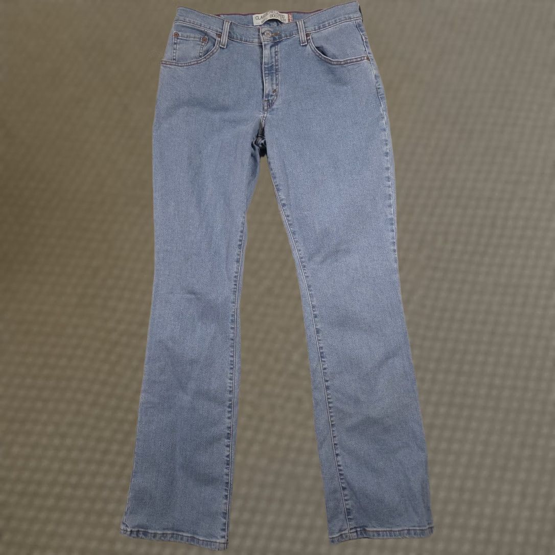 Levi's Levi's Jeans Womens 10 Long 550 Relaxed Boot Cut Stretch Denim Size 32" / US 10 / IT 46 - 1 Thumbnail