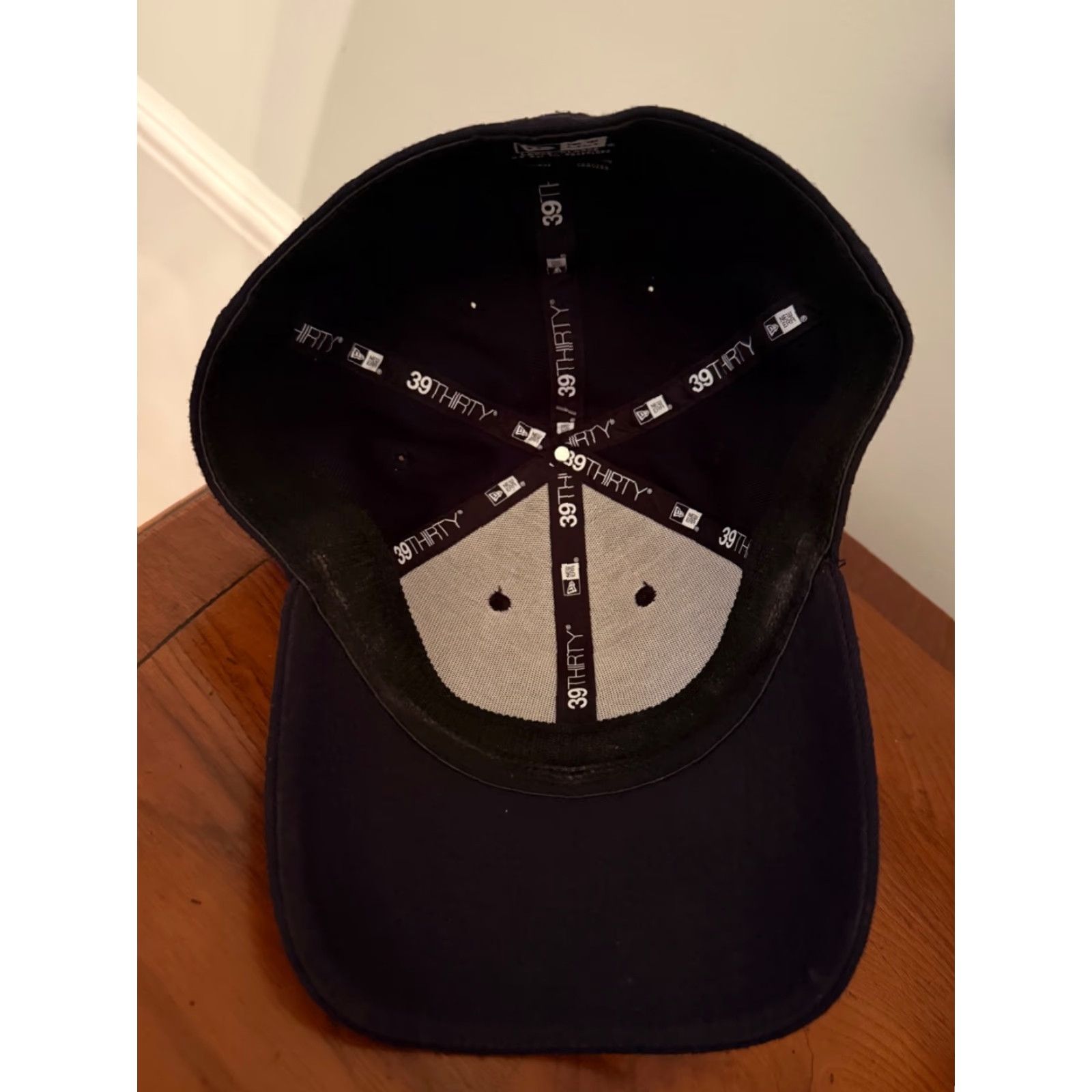 New Era Xavier Musketeers New Era 39Thirty Fitted Hat Cap Blue Sz L / XL Mens Wool Solid Casual Baseball Cap Size ONE SIZE - 4 Thumbnail