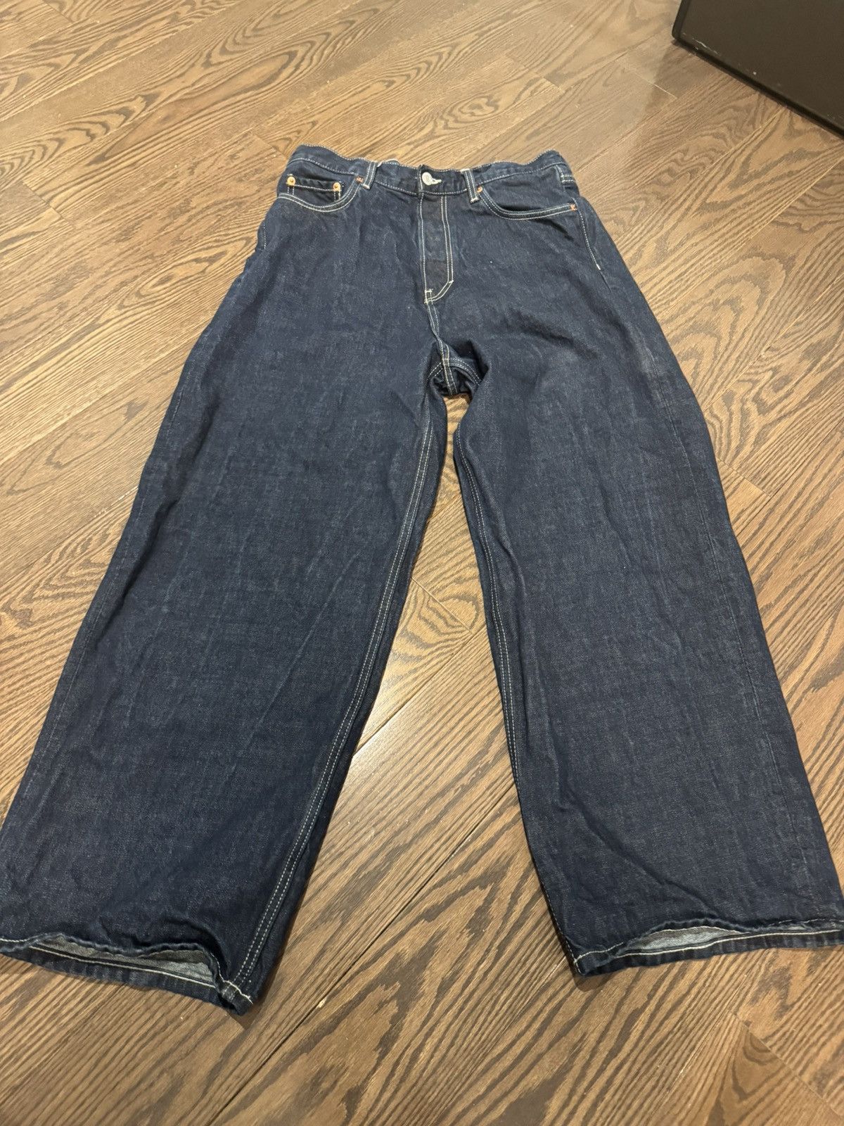 WEEKDAY INDIGO BAGGY ASTRO JEANS