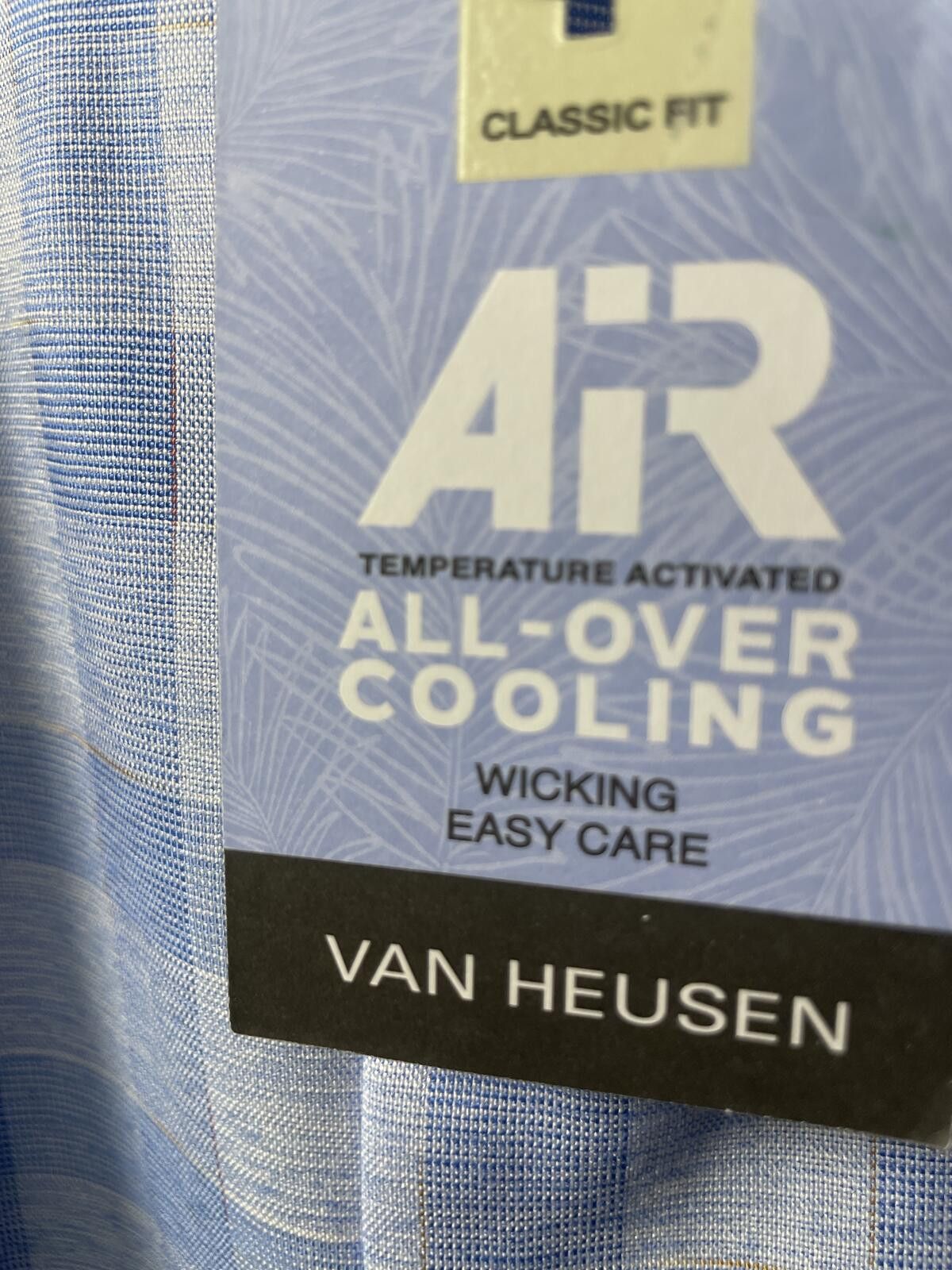 Van Heusen Van Heusen Air Classic Fit Men's Large Temperature Cooling Size US L / EU 52-54 / 3 - 3 Thumbnail
