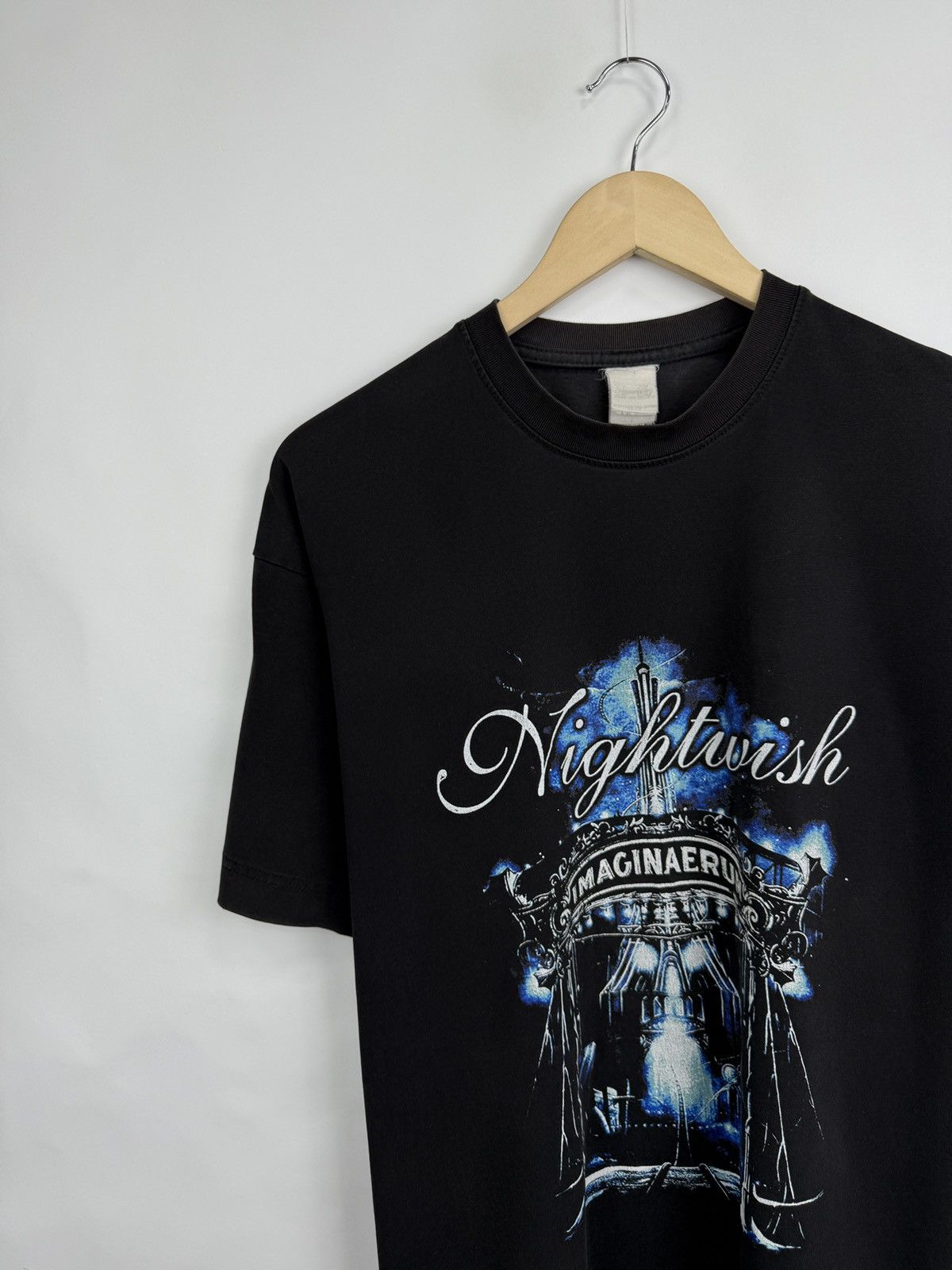 Giant 🇫🇮 Vintage Nightwish Imaginaerum Symhonic Metal T-Shirt Retro Size US L / EU 52-54 / 3 - 3 Thumbnail