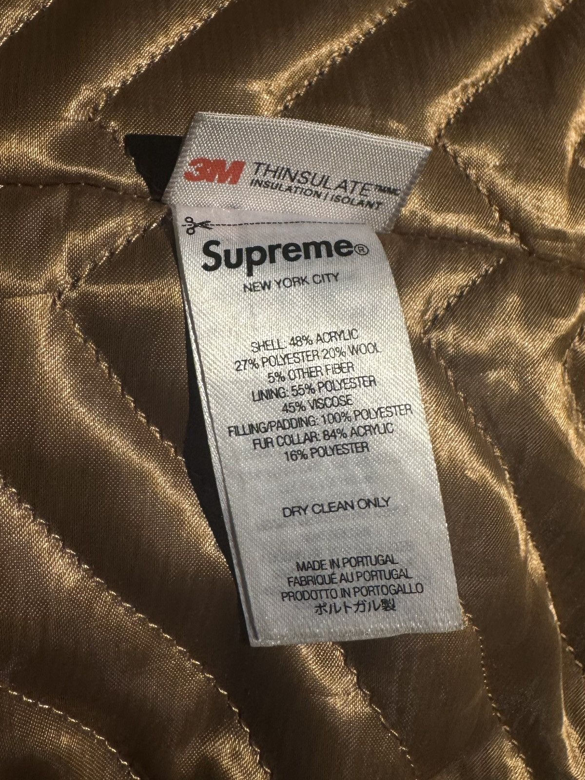 Supreme Supreme Fur Collar Car Coat Green Houndstooth Size US XL / EU 56 / 4 - 10 Thumbnail