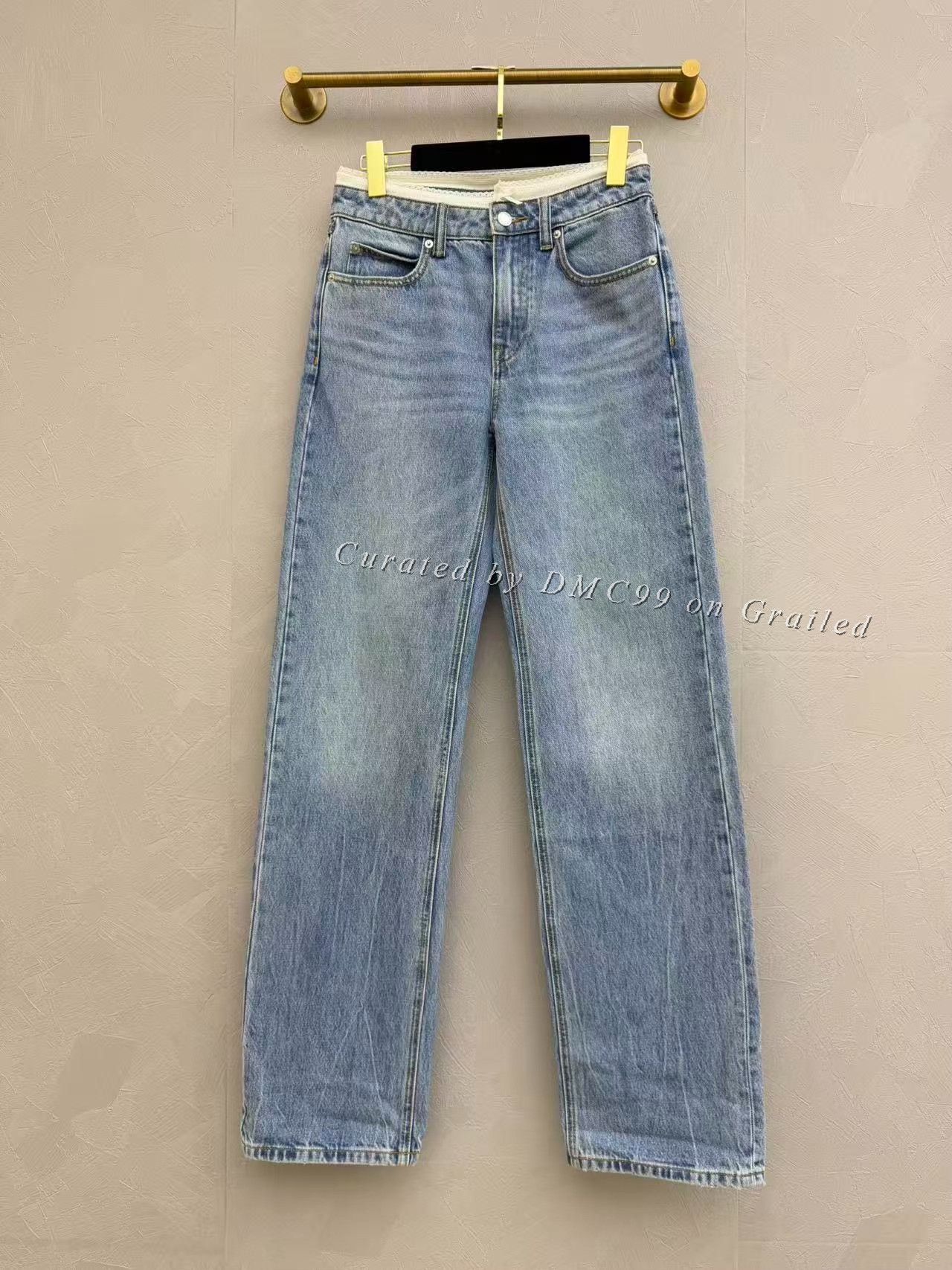 Alexander Wang Alexander Wang Washed Straight-Leg Jeans Size 24" / US 00 / IT 34 - 1 Thumbnail