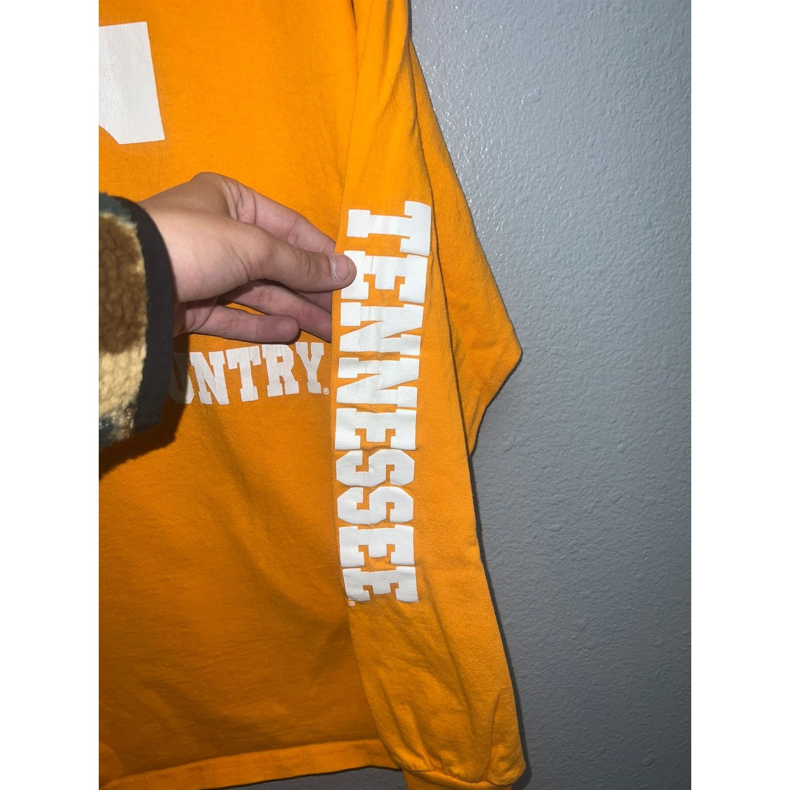 Vintage Vintage Tennessee Volunteers Long Sleeve Shirt Big Tee Large Size US L / EU 52-54 / 3 - 4 Thumbnail