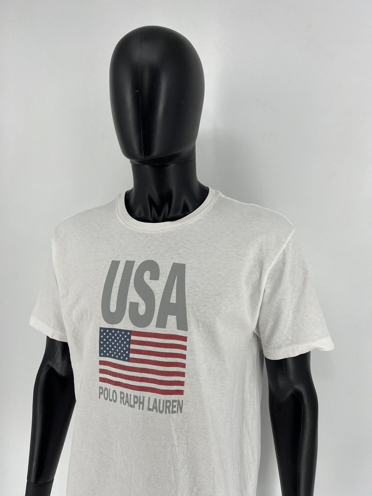 Polo Ralph Lauren × Ralph Lauren × Ralph Lauren Sport Vintage Polo Sport Ralph Lauren USA Flag Shirt atlanta 1996 Size US M / EU 48-50 / 2 - 4 Thumbnail