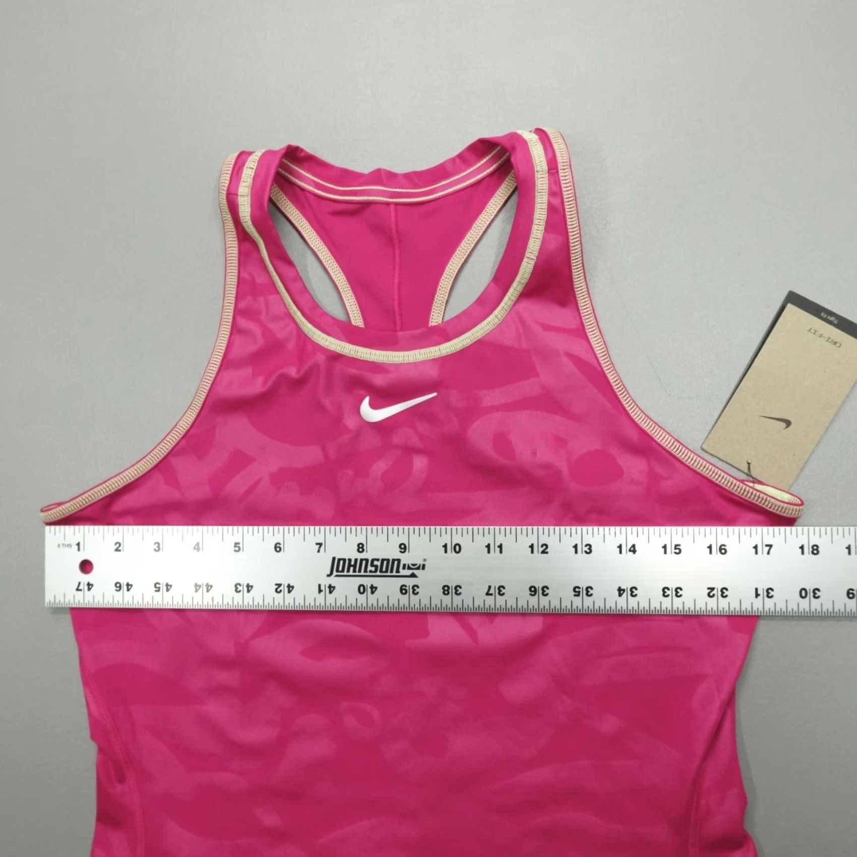 Nike Nike Dri-FIT Tank Top Tennis Court Lux Women's L Pink Sleeveless Racerback Top Utilities Activewear Sports shirt Nike Tank Top Dri-FIT Women’s L Pink Size L / US 10 / IT 46 - 5 Thumbnail
