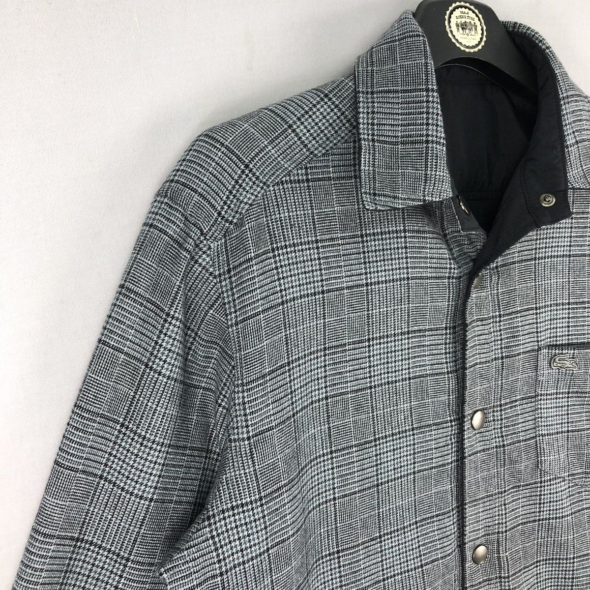 Lacoste Vintage Lacoste Flannel Reversible to Coach Jacket Size US S / EU 44-46 / 1 - 3 Thumbnail
