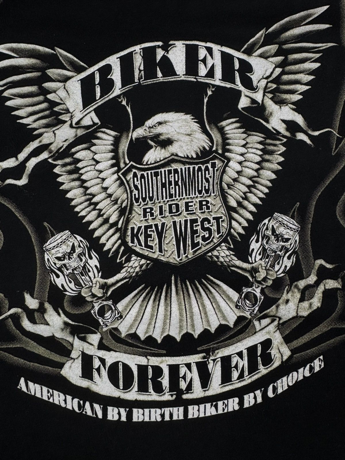 Vintage × West Coast Choppers Vintage 00s biker forever tribal harley style graphic tee Size US M / EU 48-50 / 2 - 8 Thumbnail