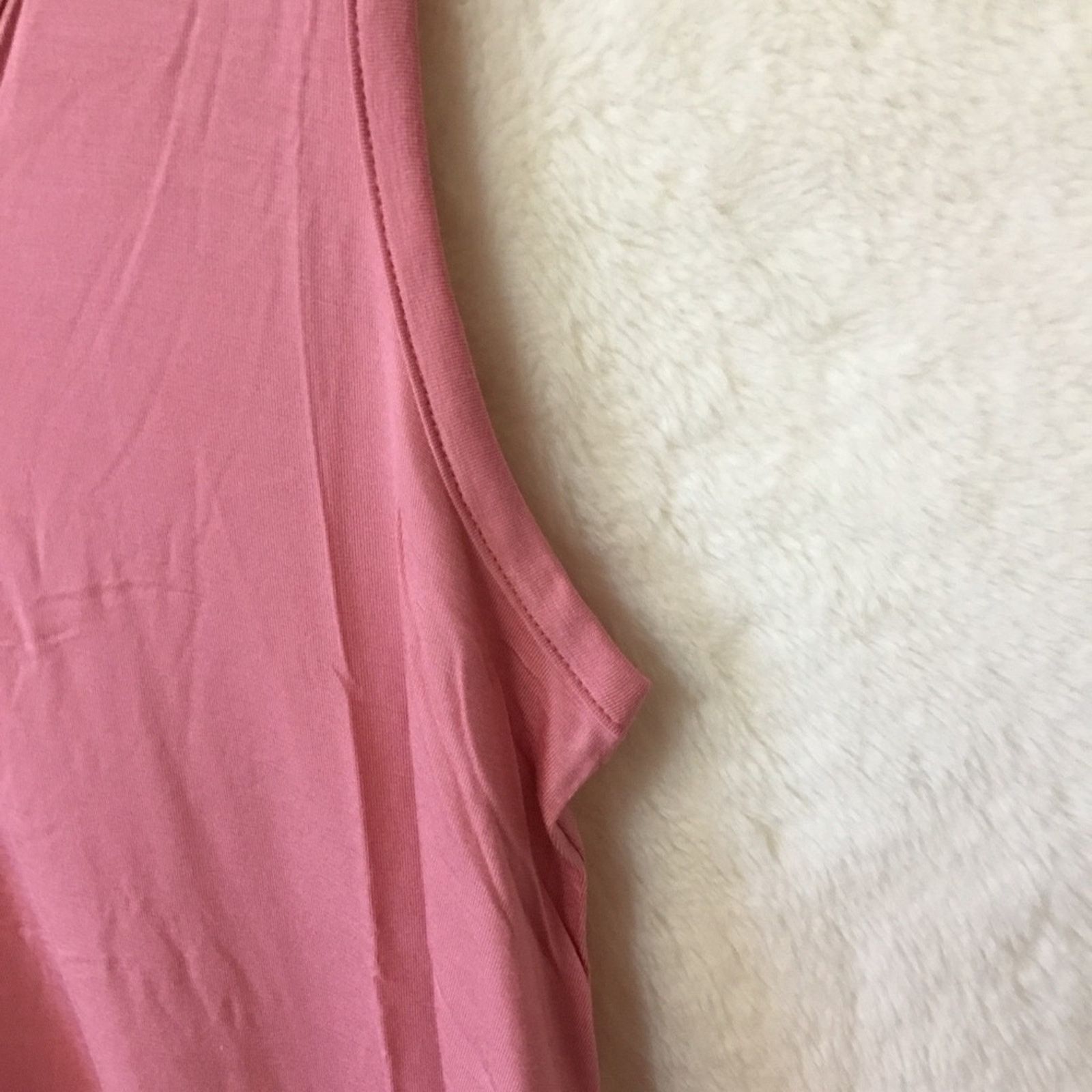 Gap GAP Factory Pink Sleeveless Swing Dress Size S / US 4 / IT 40 - 5 Thumbnail