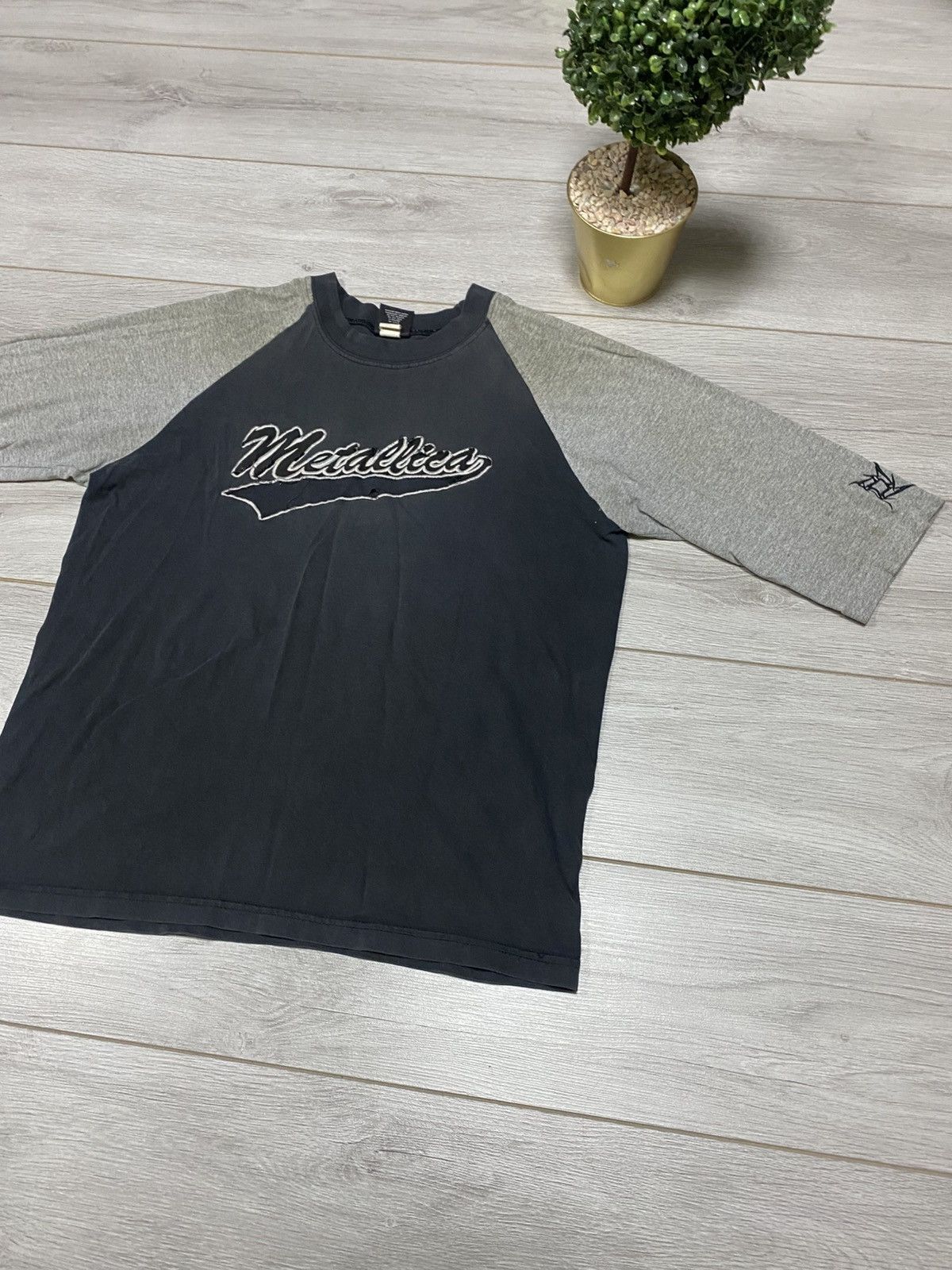 Metallica Metallica Giant USA vintage baseball jersey raglan big logo Size US L / EU 52-54 / 3 - 5 Thumbnail