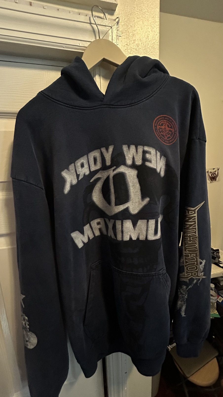 Travis Scott Travis scott Blue metlife hoodie Size US L / EU 52-54 / 3 - 1 Thumbnail