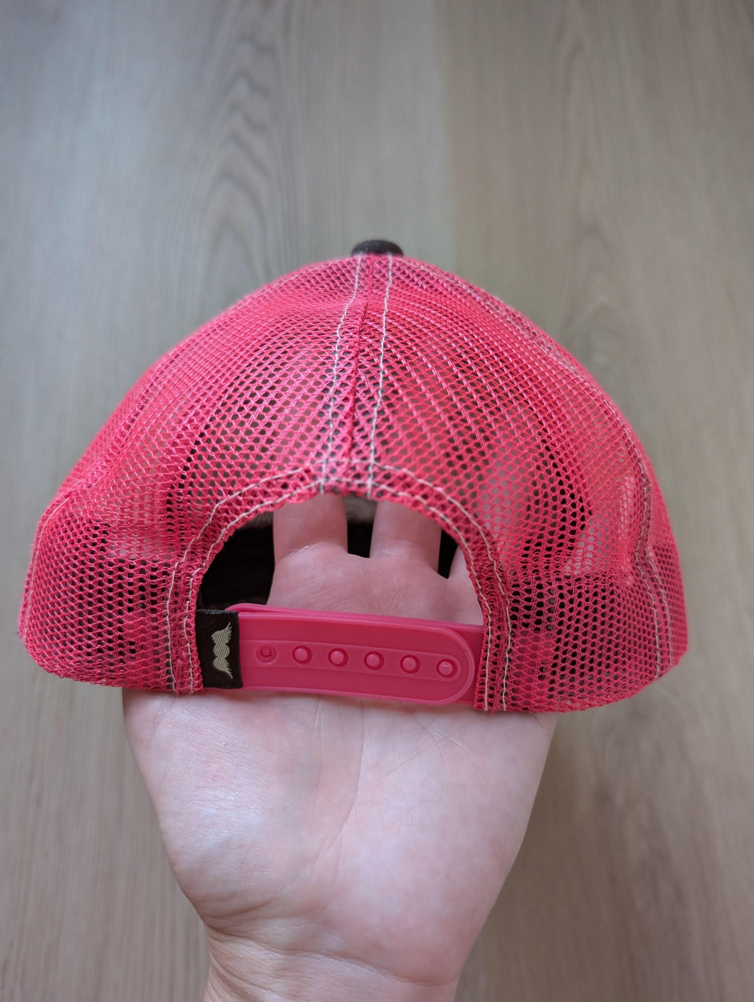 Von Dutch Von Dutch Trucker Hat Brown/Pink Mesh SnapBack Cap New Size ONE SIZE - 3 Thumbnail