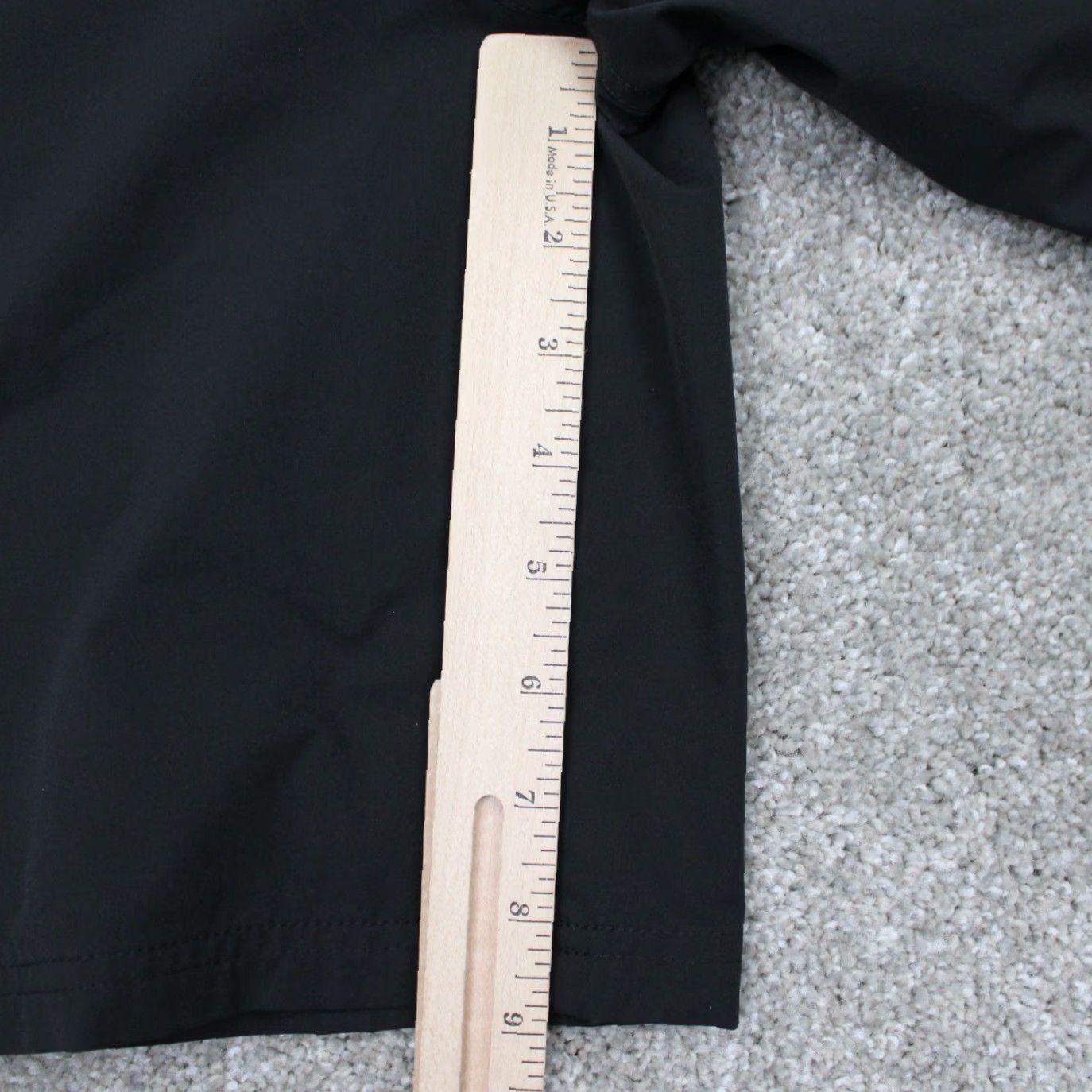 Orvis Orvis Cargo Shorts Mens 32 Black Belted Polyester Zip Pocket 9" Inseam Size US 32 / EU 48 - 4 Thumbnail