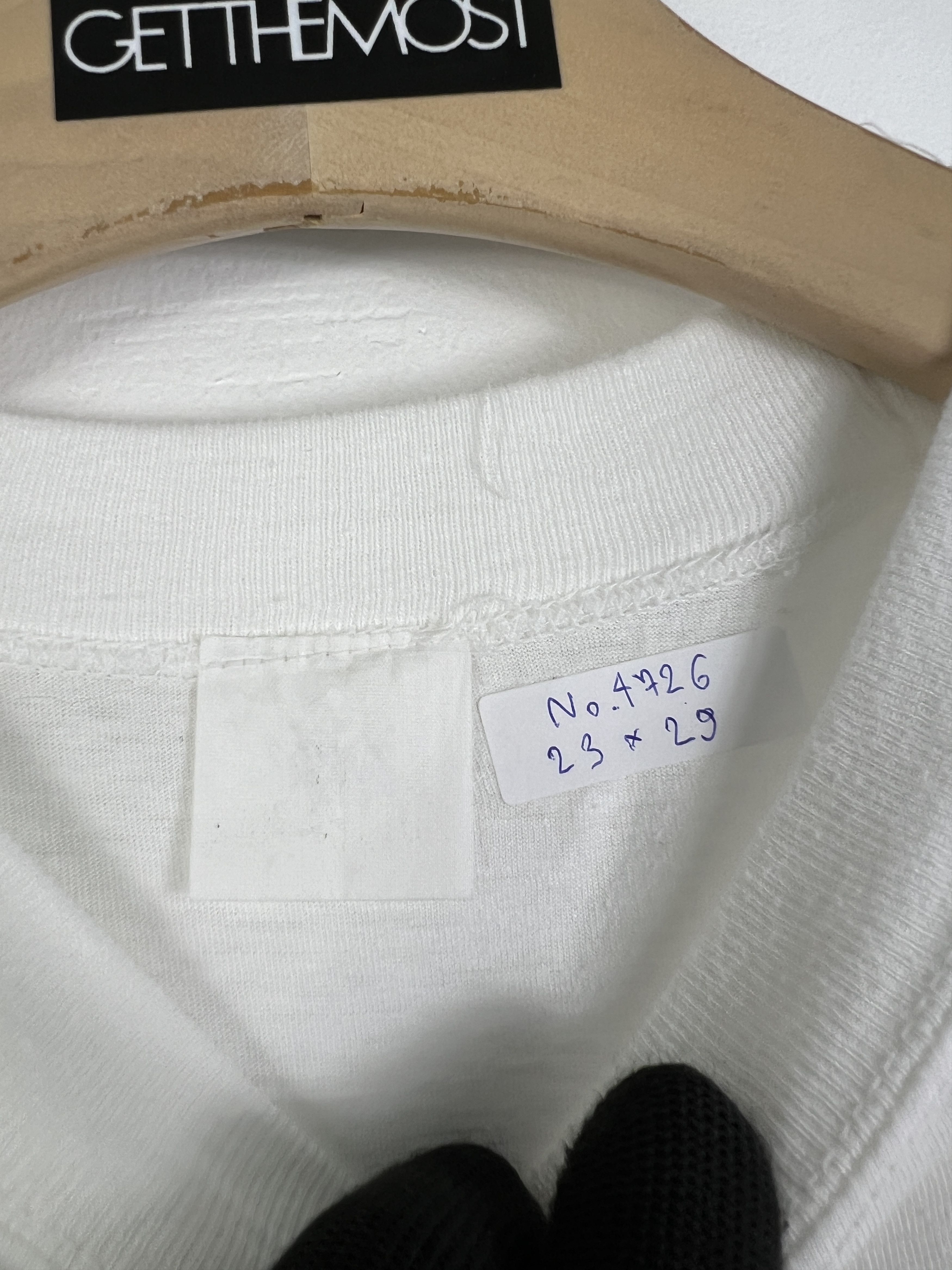 Vintage No.4726 Vintage 90s Graphic Tee Stockholm Souvenir Size US XL / EU 56 / 4 - 3 Thumbnail