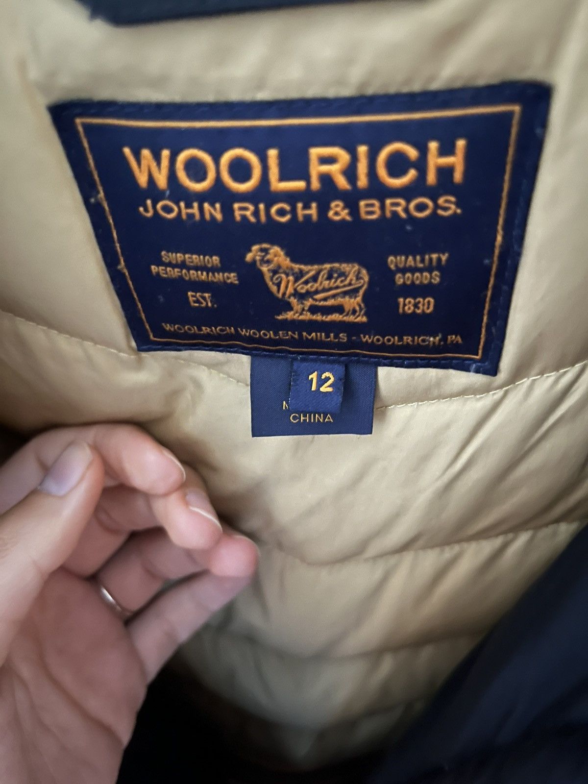 Woolrich Woolen Mills Woolrich parka kid 12 years Size US XXS / EU 40 - 3 Thumbnail