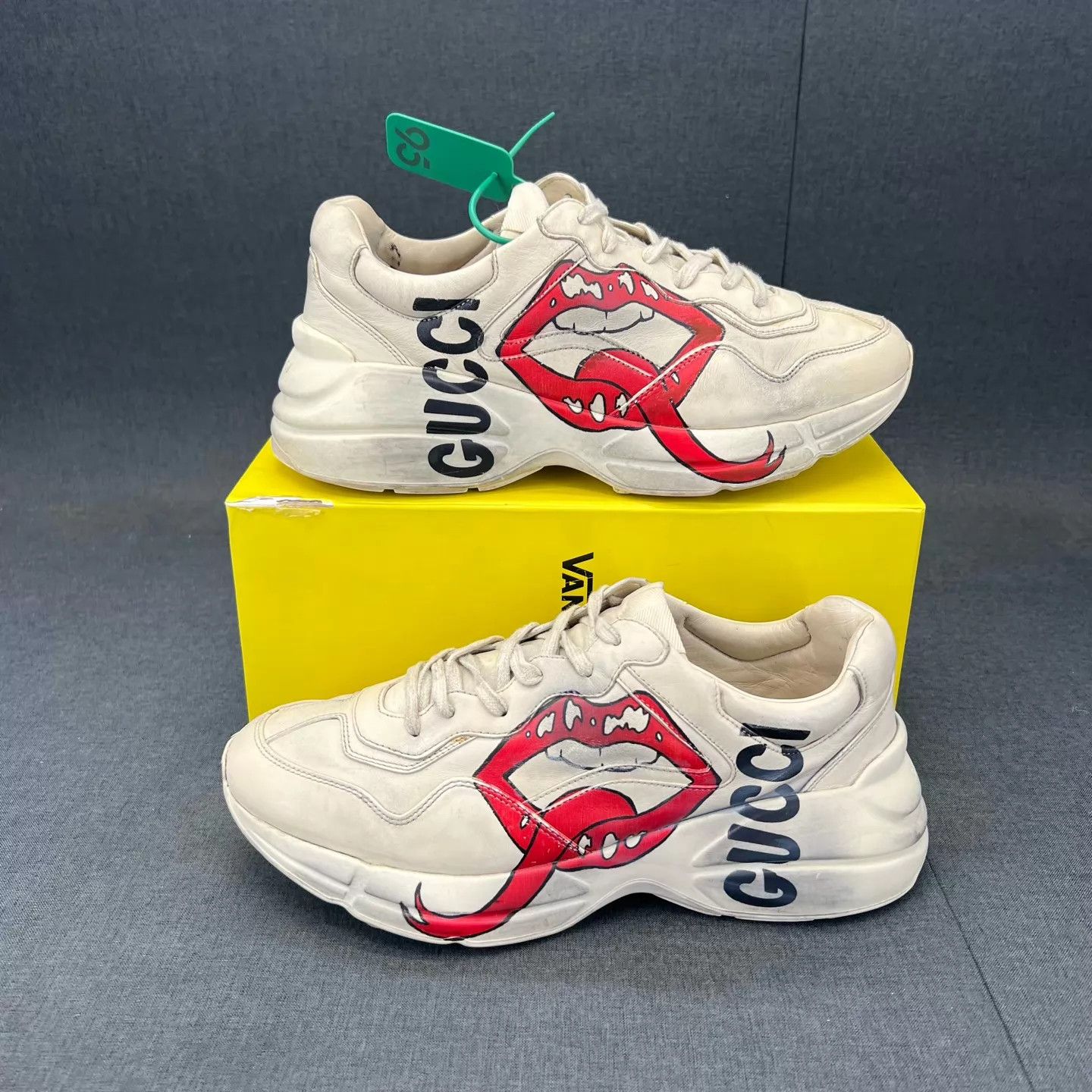Gucci Gucci Rhyton Distressed Lip 9/43 Boxed Size US 10 / EU 43 - 2 Thumbnail