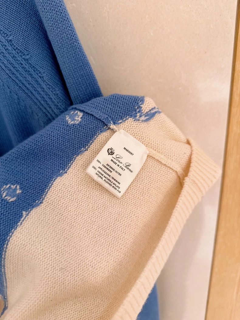 Loro Piana LORO PIANA Watered down sheep's wool sweater Size M / US 6-8 / IT 42-44 - 9 Thumbnail