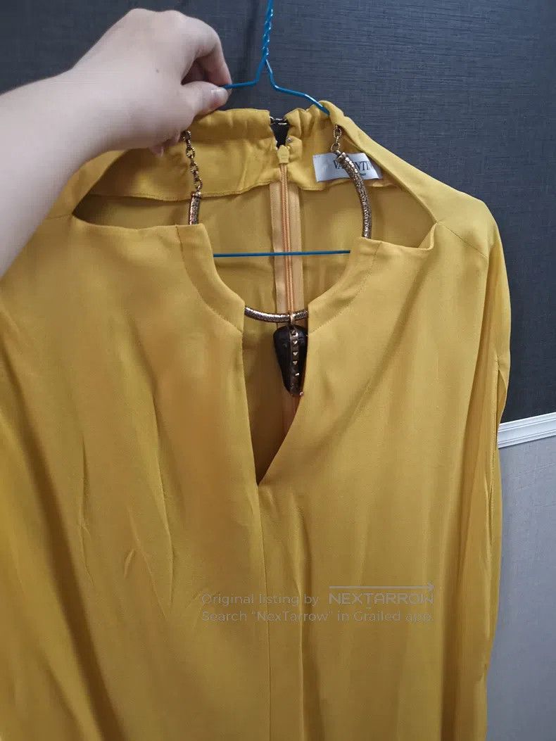 Valentino Valentino Cape-style silk top Size XS / US 0-2 / IT 36-38 - 4 Thumbnail