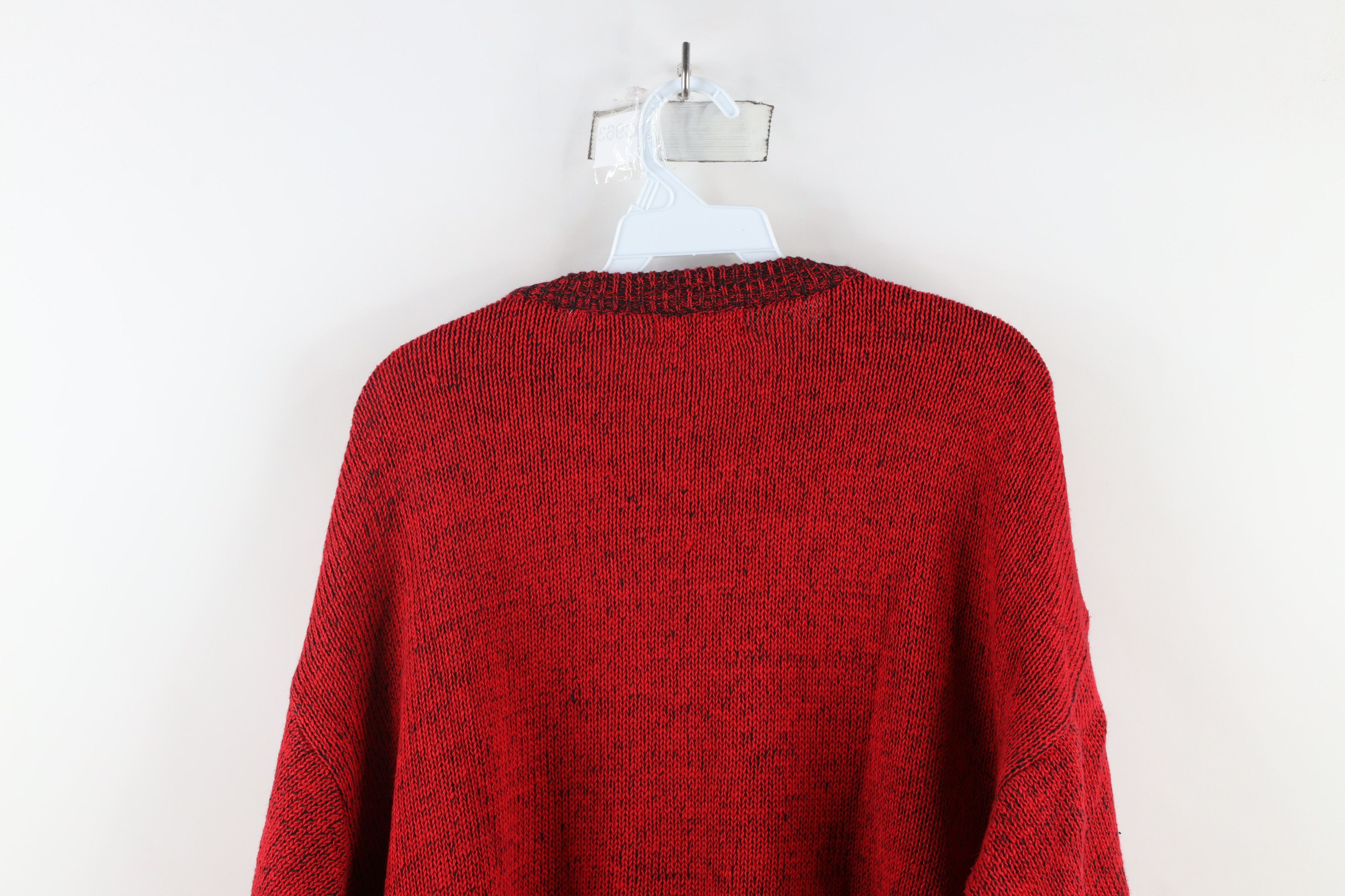 Vintage Vintage 90s Streetwear Polar Bear Knit Crewneck Sweater Size US XXL / EU 58 / 5 - 7 Thumbnail