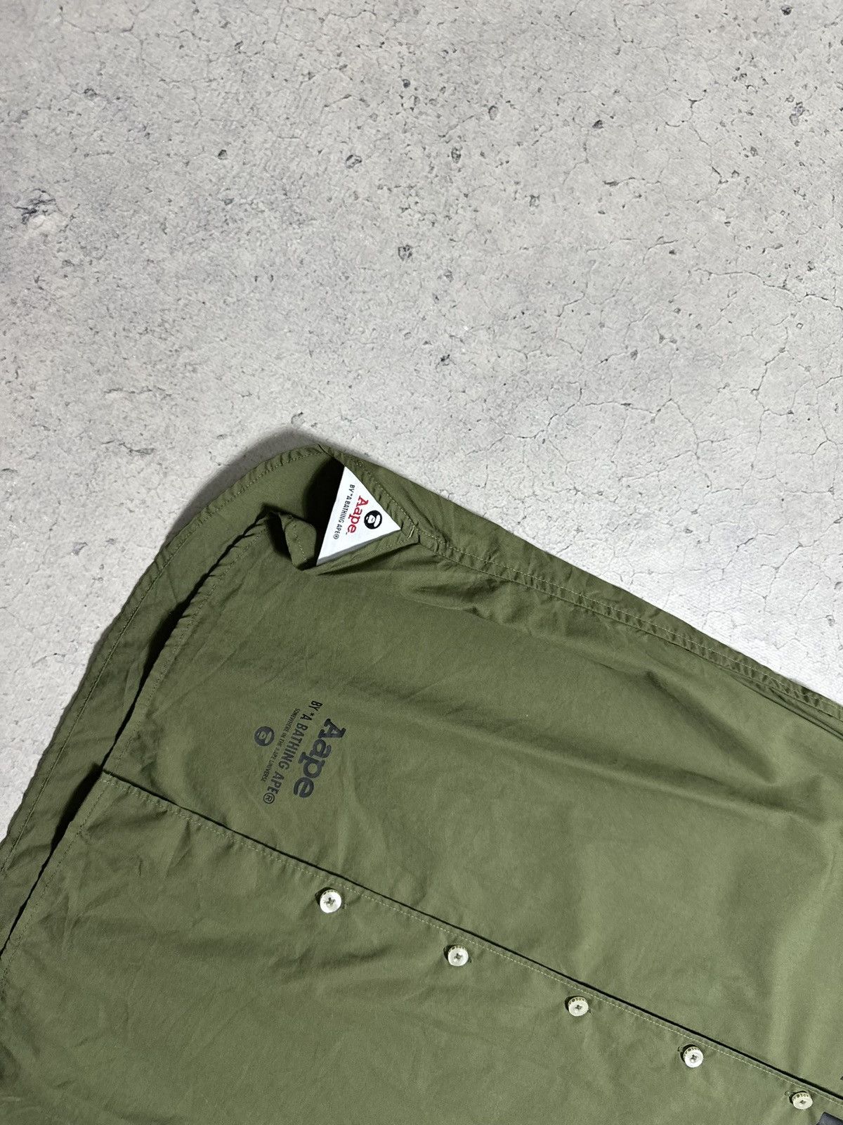 Aape Aape by A Bathing Ape Bape Button Up Short Sleeve Shirt Size US S / EU 44-46 / 1 - 4 Thumbnail