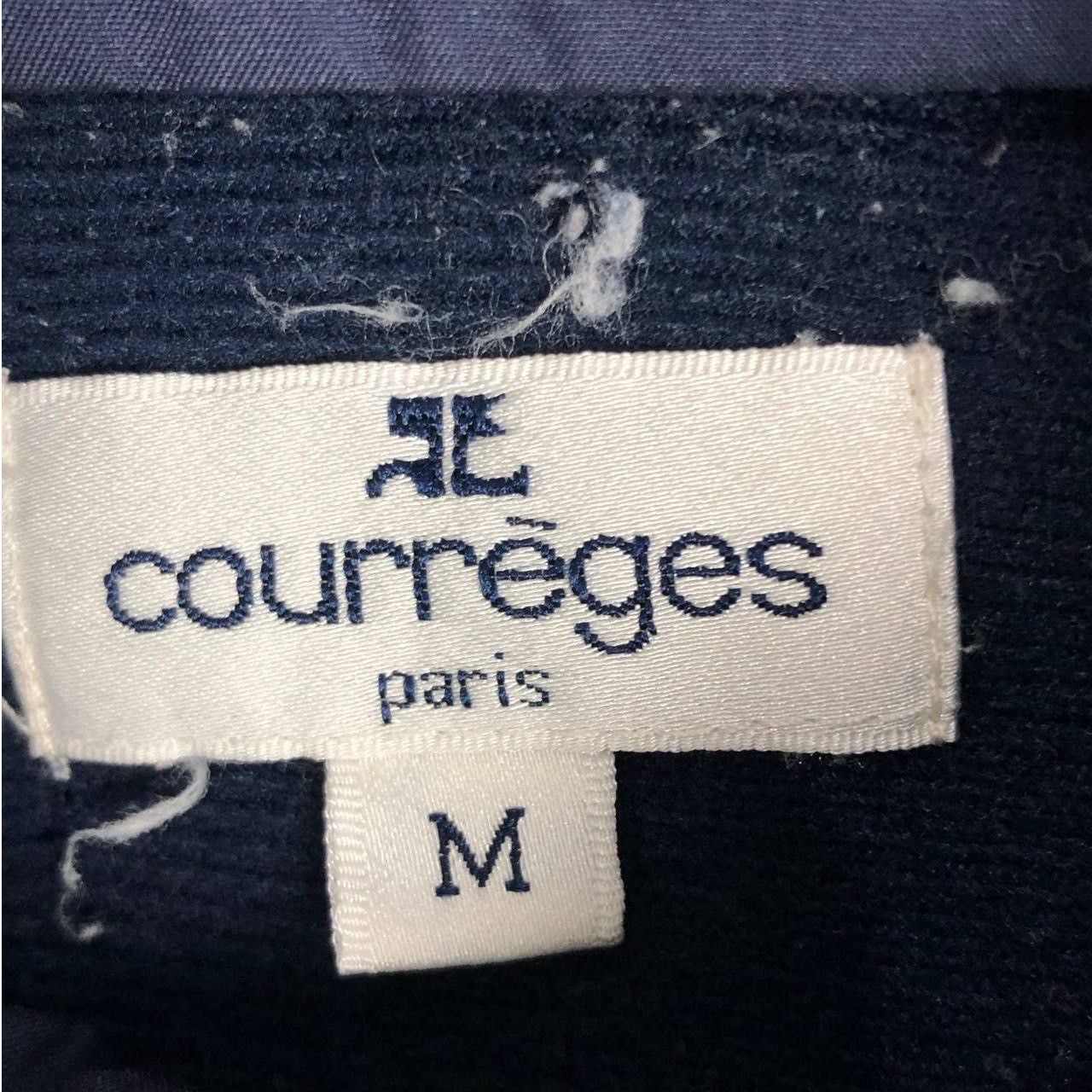 Courreges Vintage Courreges Windbreaker Jacket Hoodie Full Zipp Size US M / EU 48-50 / 2 - 6 Thumbnail