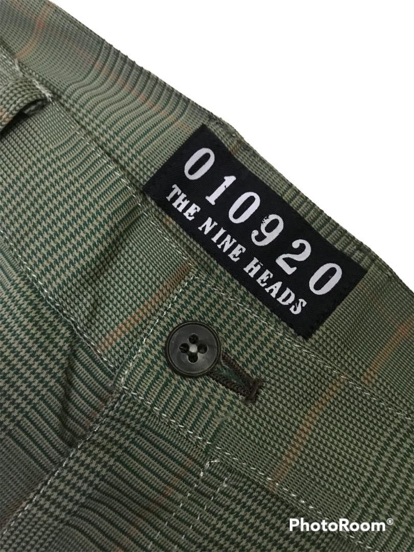 Other Vintage Japanese 010920 Flare The Nine Heads Tartan Pants Size US 29 - 6 Thumbnail