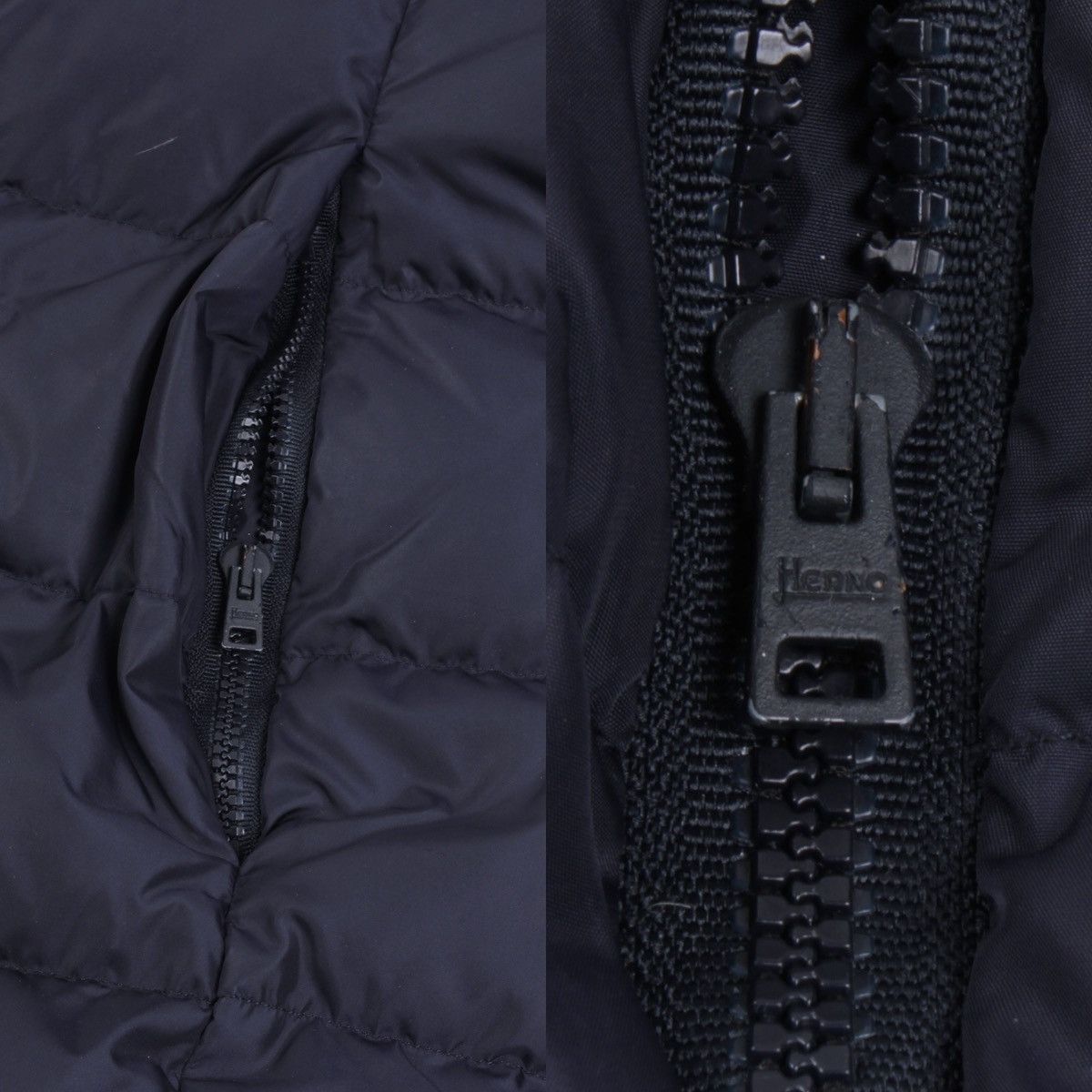 Designer × Herno HERNO Long Coat Down Puffer Jacket Polar-Tech Size M / US 6-8 / IT 42-44 - 11 Thumbnail