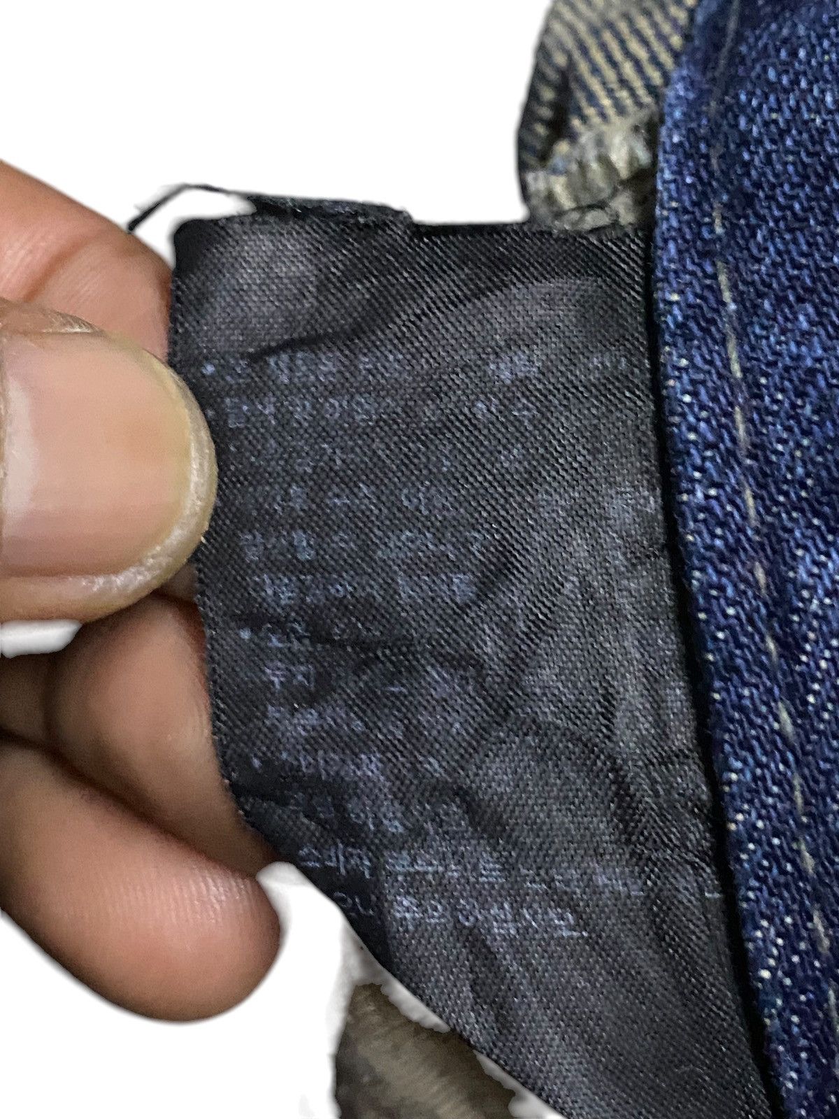 POST ARCHIVE FACTION (PAF) Denim People Republic Distressed Blue Black Size US 33 - 20 Thumbnail