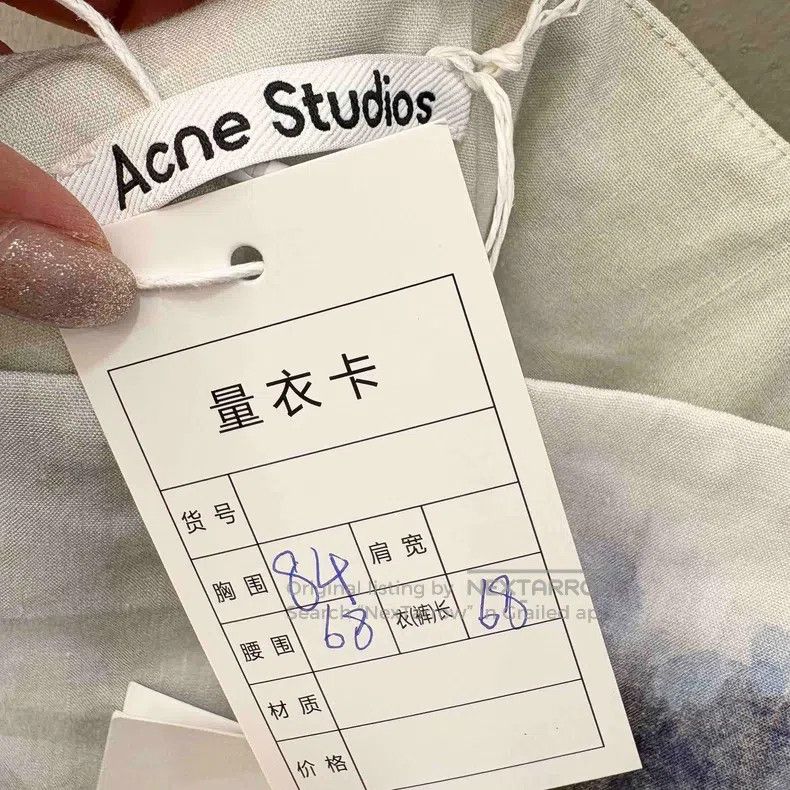 Acne Studios Acne Studios Denim Faded Strapless Half Slip Dress Size XS / US 0-2 / IT 36-38 - 3 Thumbnail