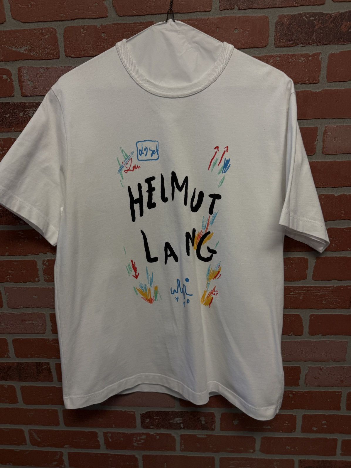 Helmut Lang Helmut Lang Tee Shirt Size XL Clean Condition 🧼 Size US XL / EU 56 / 4 - 3 Thumbnail