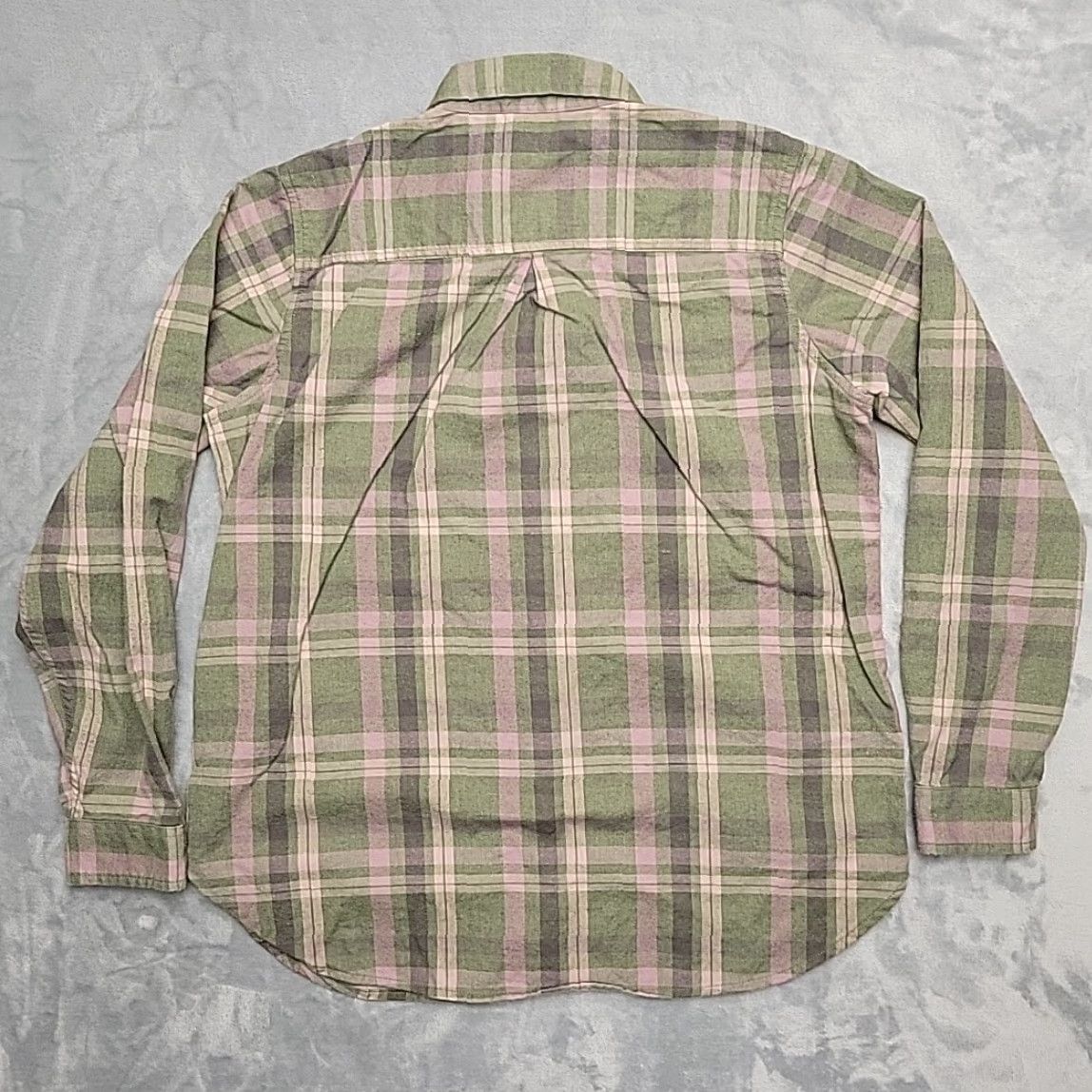 Vintage REI Co op Shirt Womens Large Green Plaid Flannel Long Sleeve Cabin Casual Women L Green Plaid Flannel Shirt Size L / US 10 / IT 46 - 4 Thumbnail