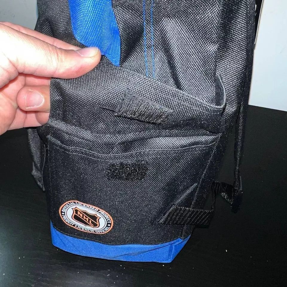 Vintage Vintage New York Rangers Backpack Bag NHL Nasco Embroidered Size ONE SIZE - 4 Thumbnail
