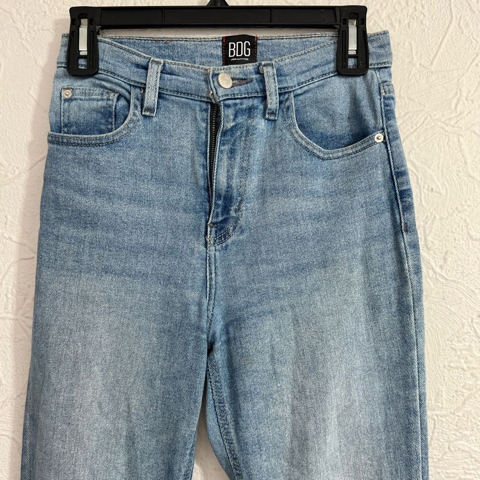 Bdg BDG Urban Outfitters Girlfriend High Rise Cropped Jeans Blue Size 32" / US 10 / IT 46 - 4 Thumbnail