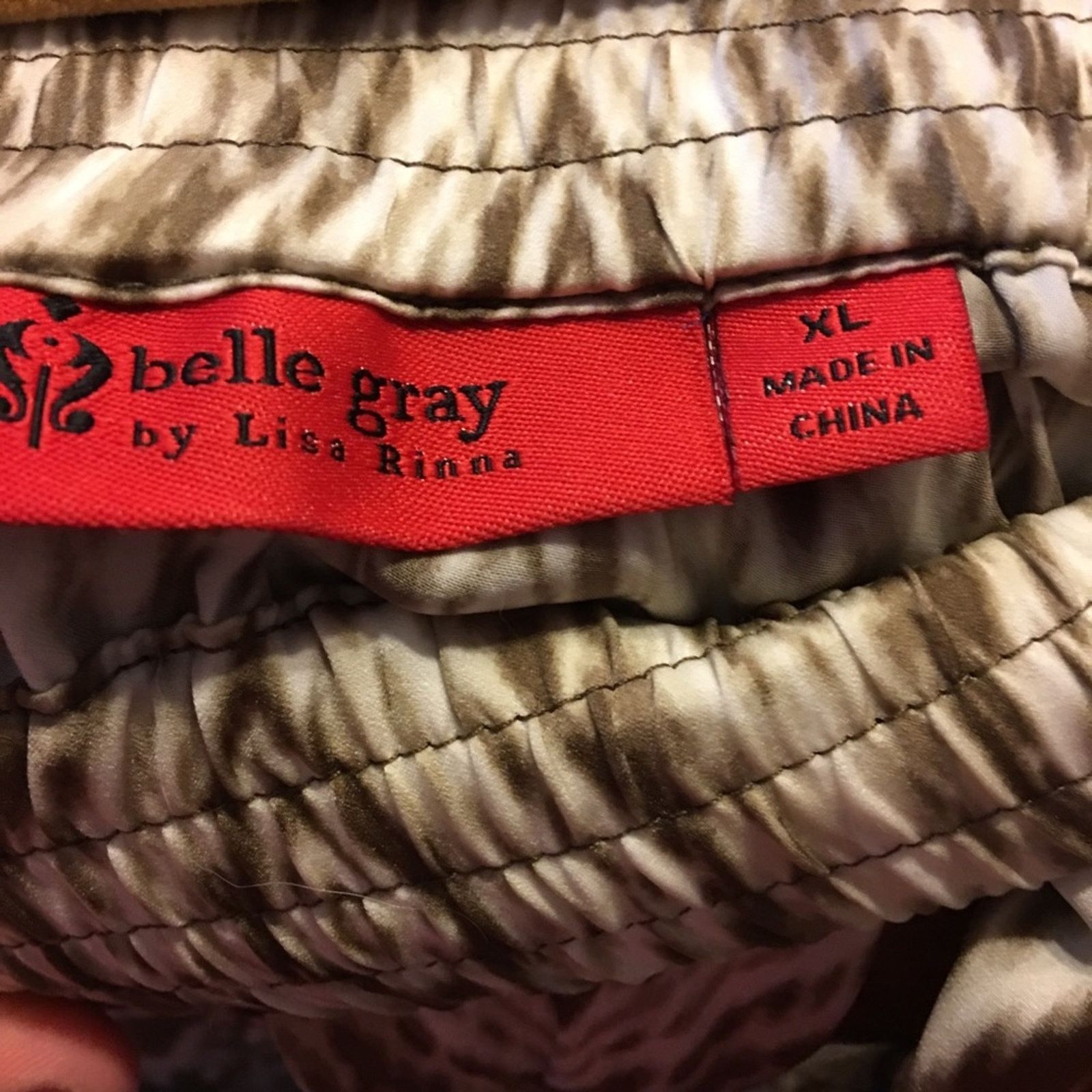 Other Belle Gray by Lisa Rinna diamond palazzo pants XL Size 42" / US 20 - 5 Thumbnail