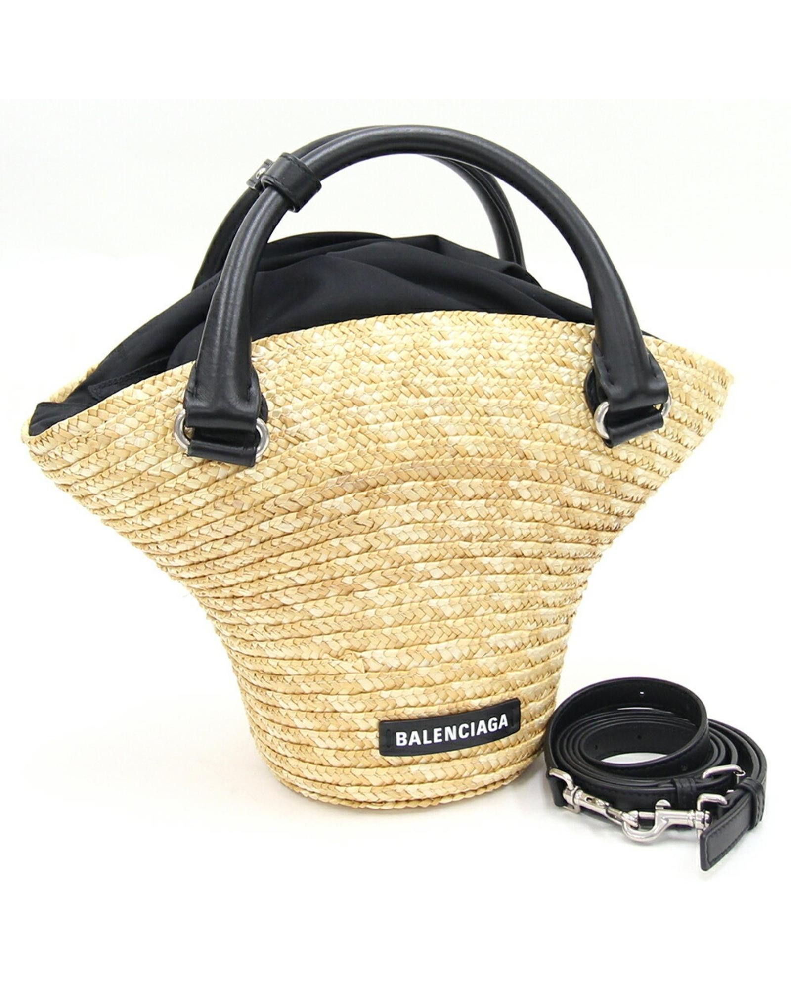 image of Balenciaga Yellow Synthetic Shoulder Bag With Dust Bag, Women's