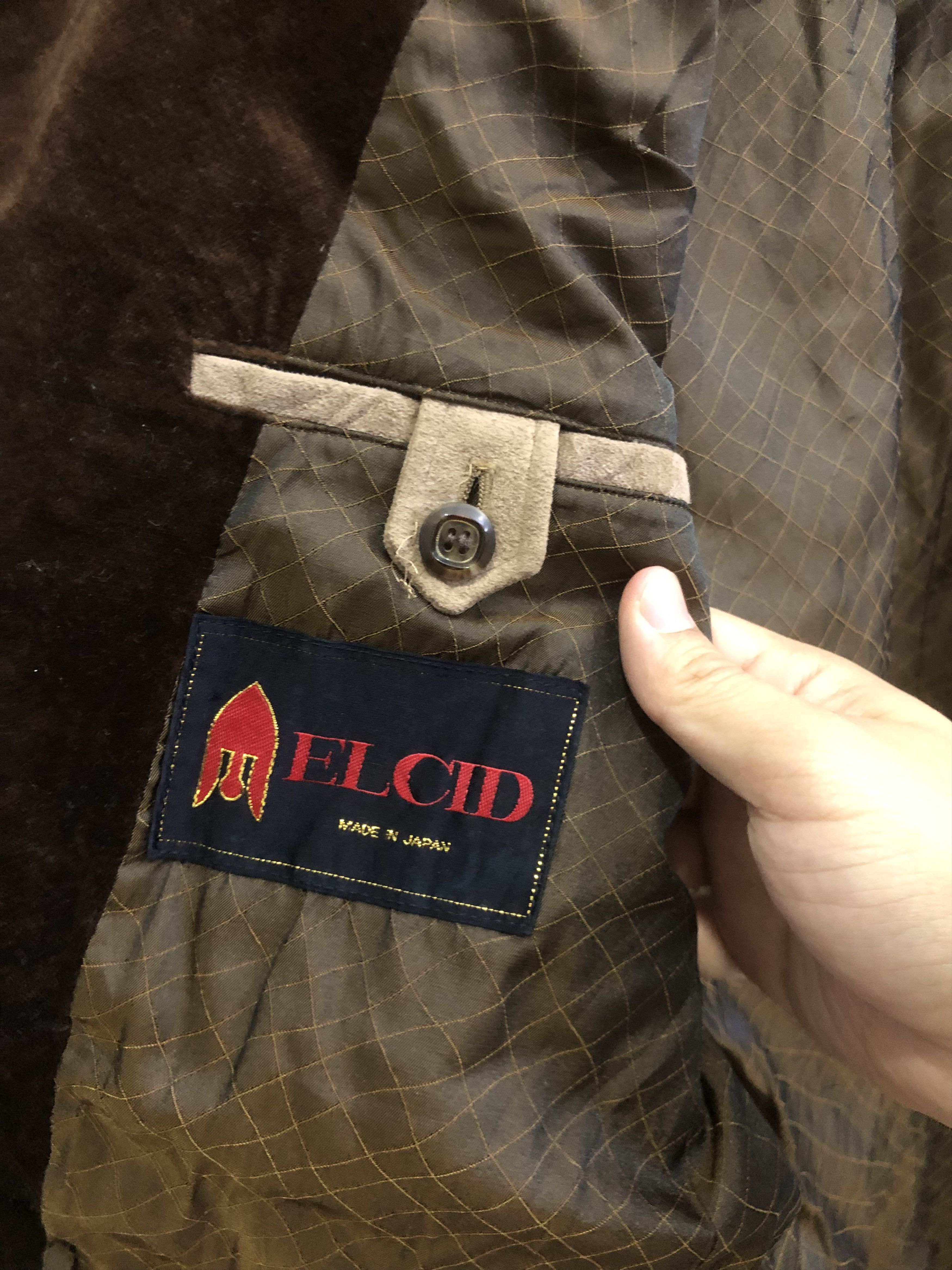 Japanese Brand ELCID Japan Niedieck German Velvet Jacket Size 40S - 7 Thumbnail