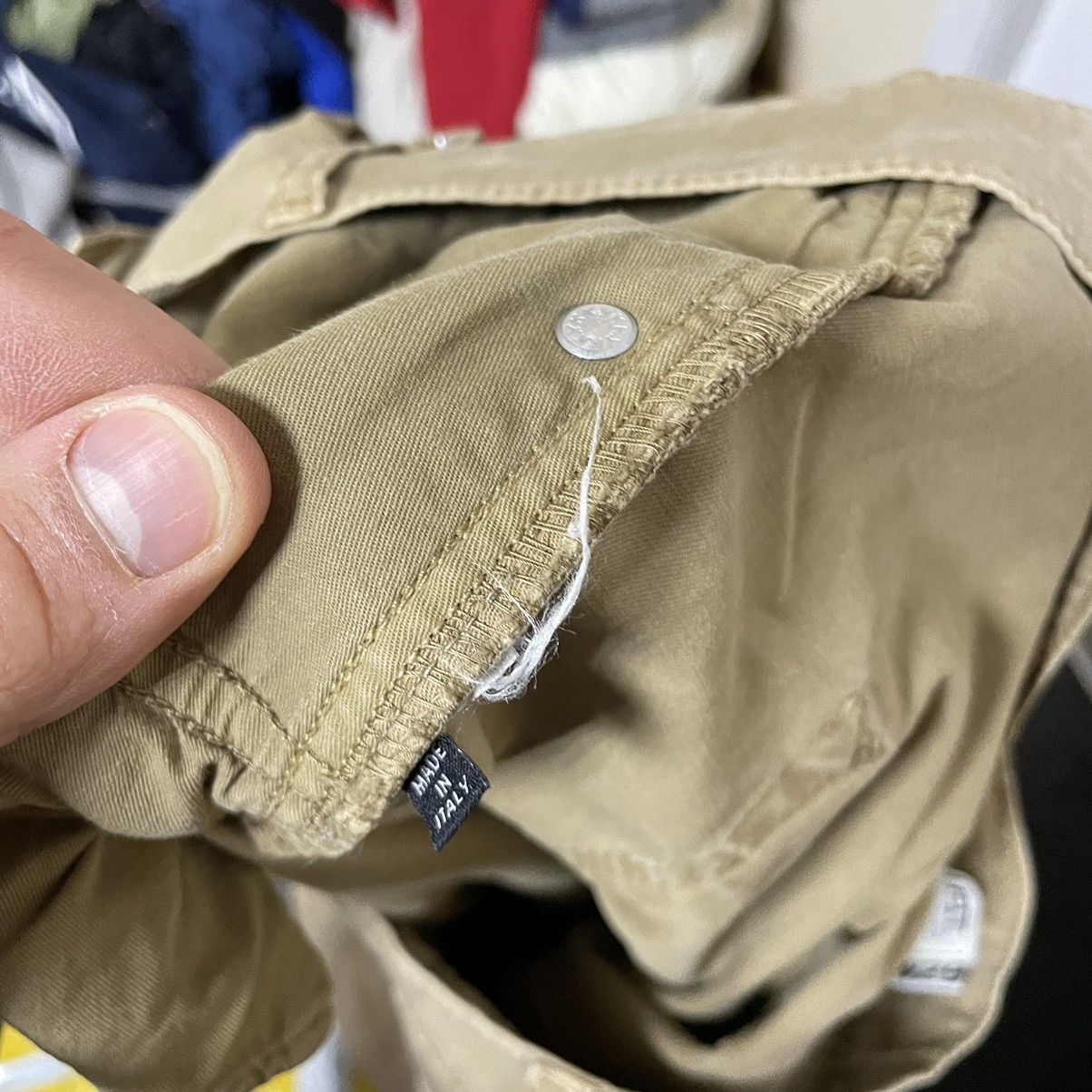 Alexander McQueen NWT Alexander McQueen Shorts old cyberpunk desert brown beig Size US 29 - 7 Thumbnail