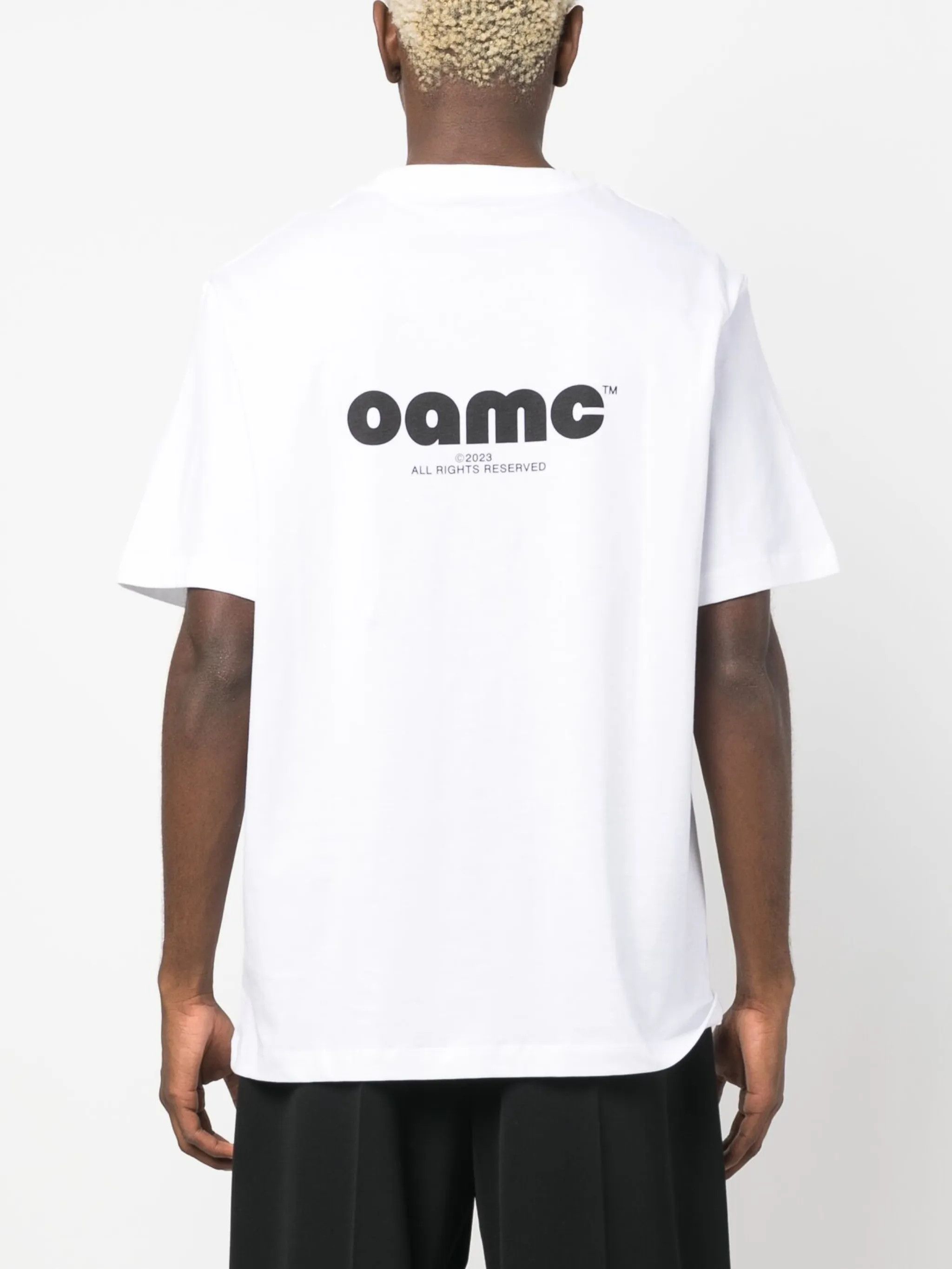 OAMC o1y0225 Crewneck T-Shirt in White Size US S / EU 44-46 / 1 - 4 Thumbnail