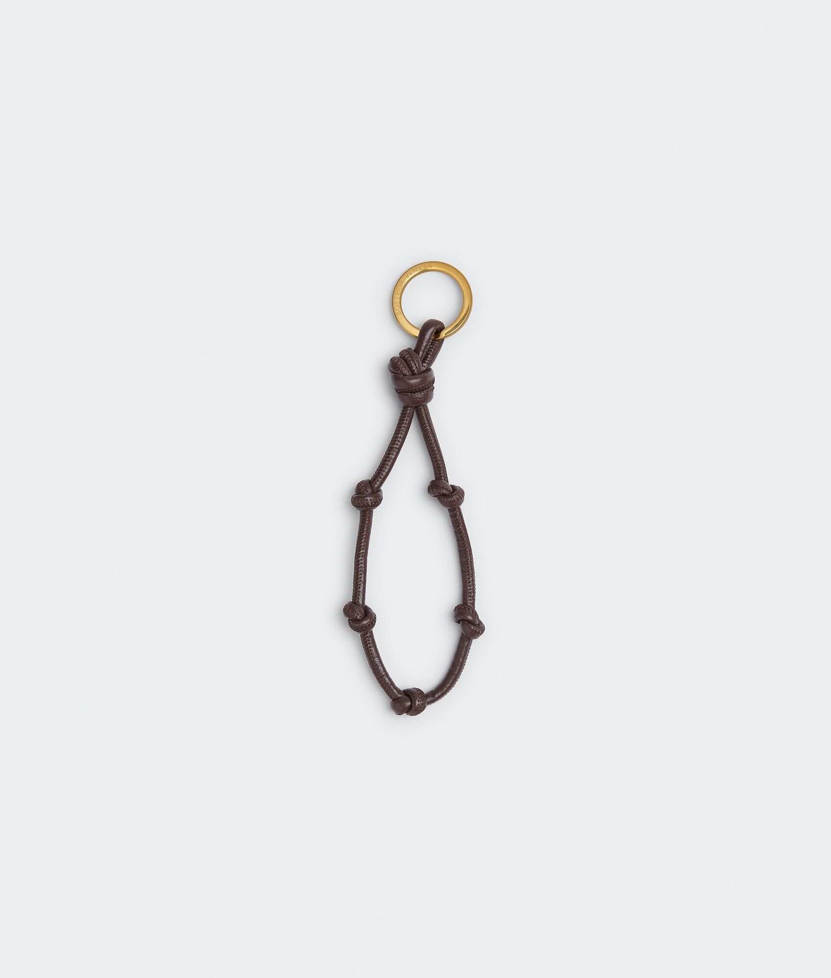 Bottega Veneta o1n1vont0525 Size: OS / Key Ring in Dark Milk Chocolate Size ONE SIZE - 1 Preview