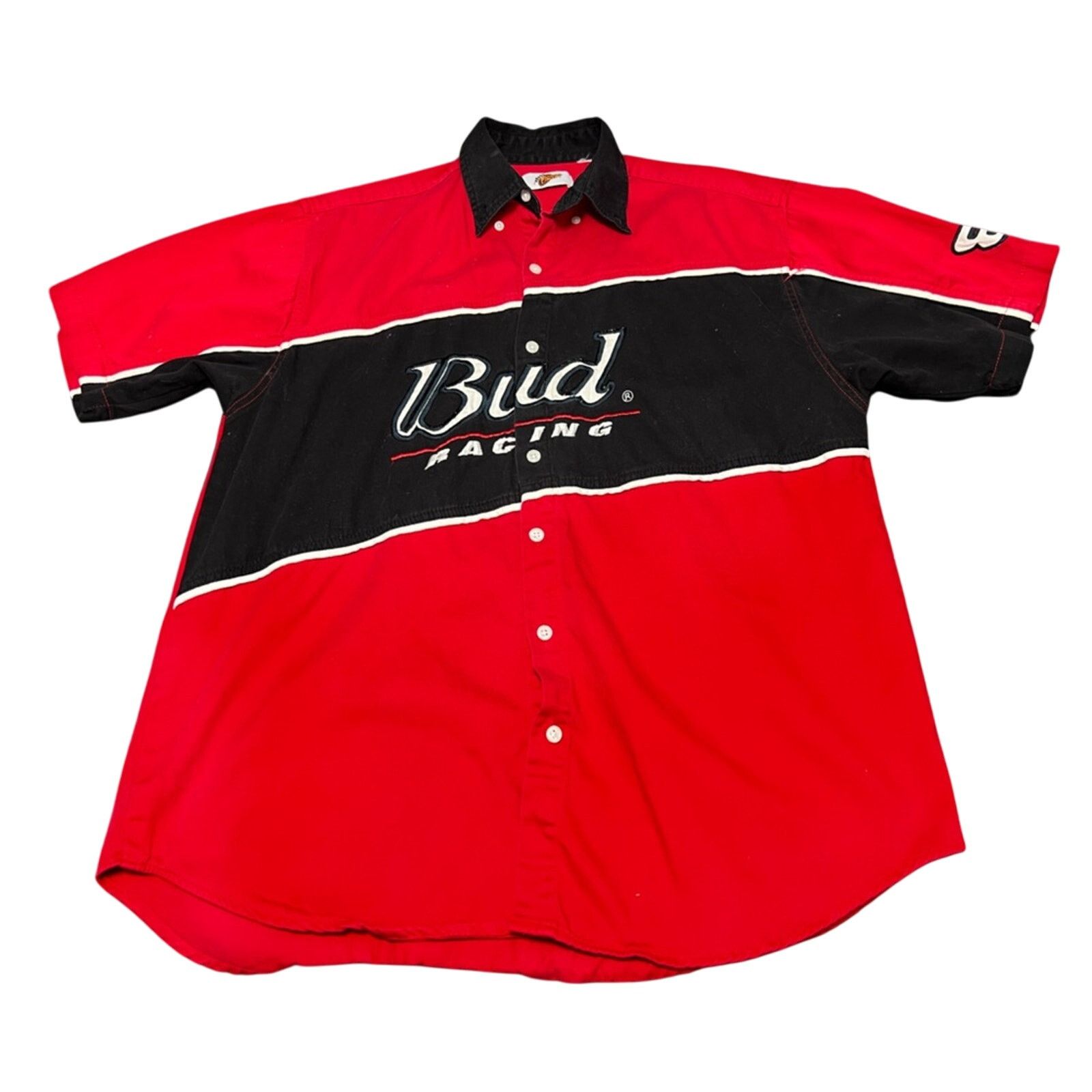 Winners Circle Dale Earnhardt Jr. Bud Racing Mechanic Shirt NASCAR Racing Size US L / EU 52-54 / 3 - 1 Thumbnail