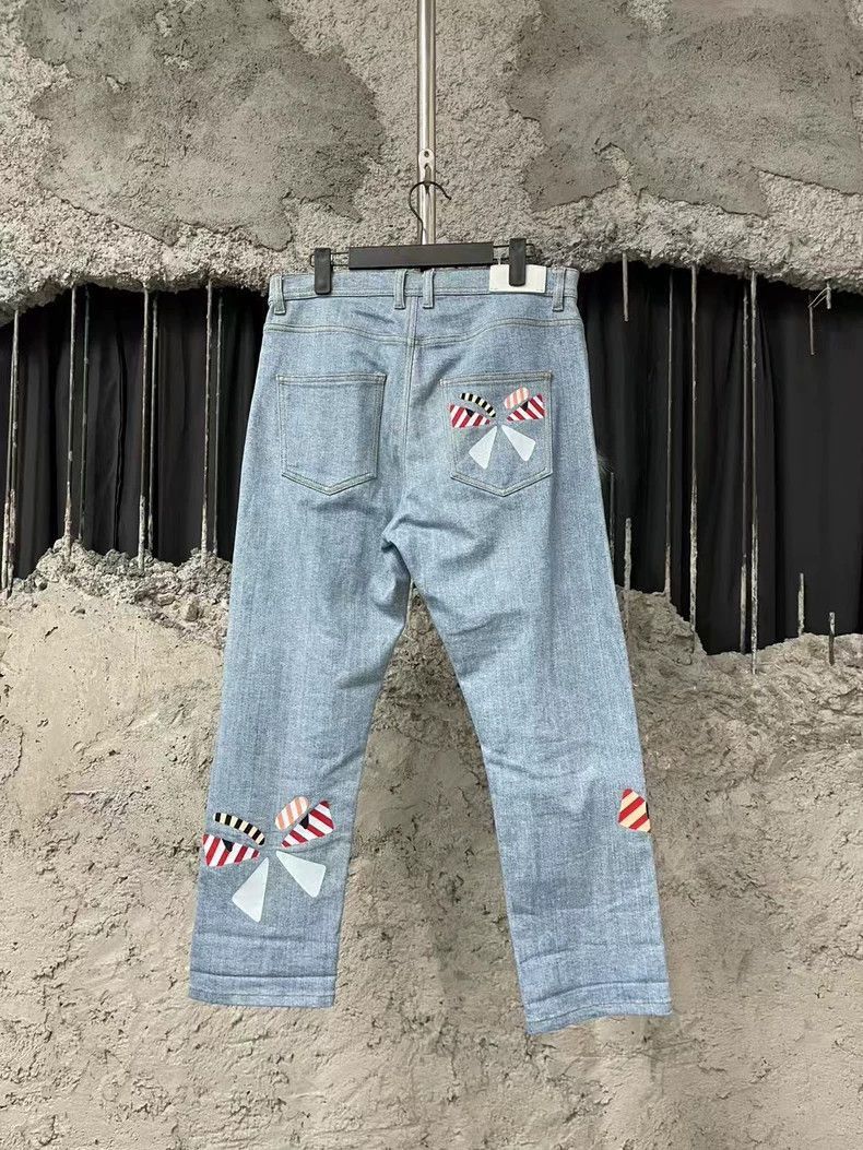 Fendi Fendi Decorative Denim Pants with Artistry Size 28" / US 6 / IT 42 - 2 Thumbnail